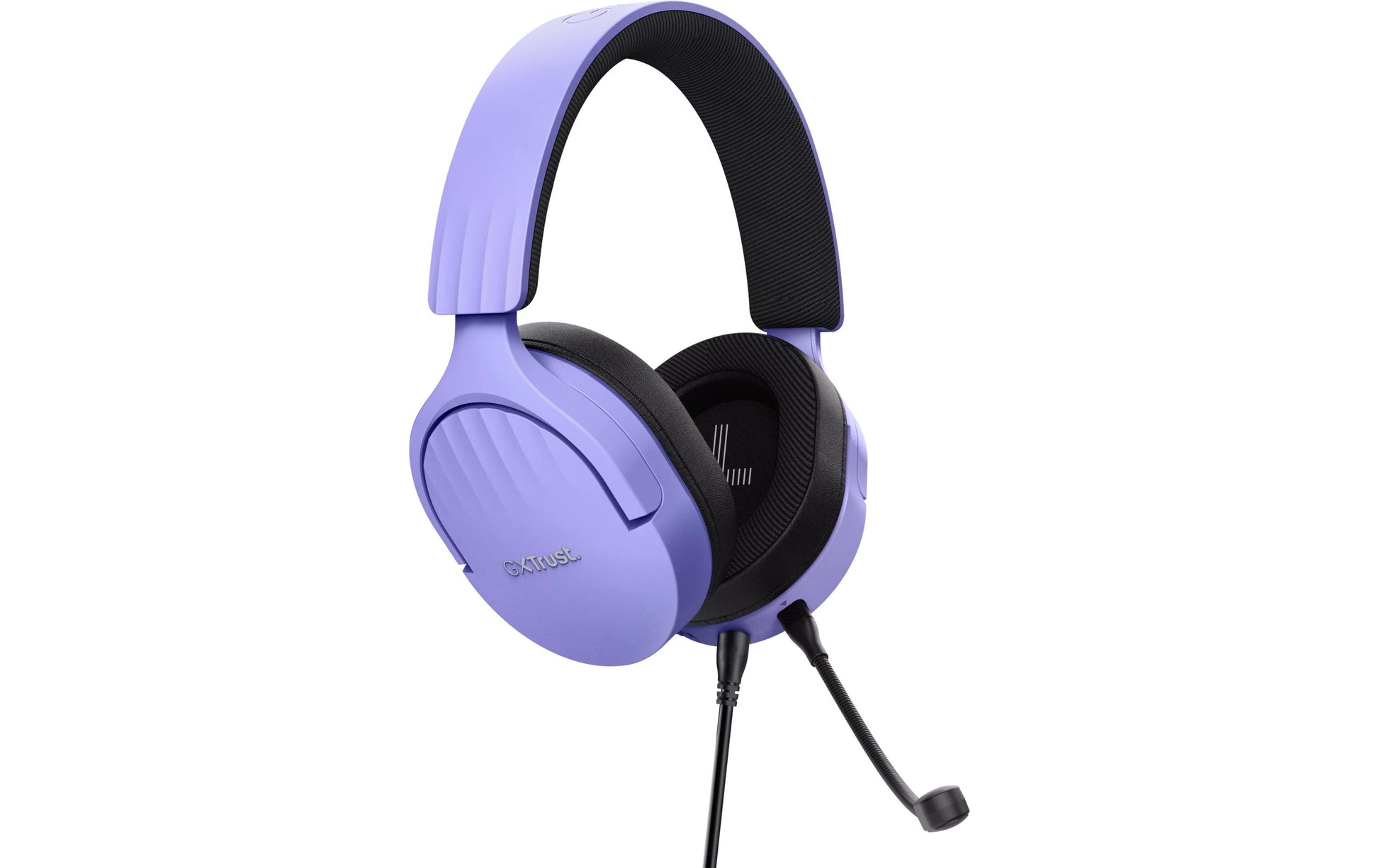 Trust GXT489 FAYZO Gaming-Headset – On-Ear, Stereo, Kabelgebunden, 3,5 mm Klinke, Violett