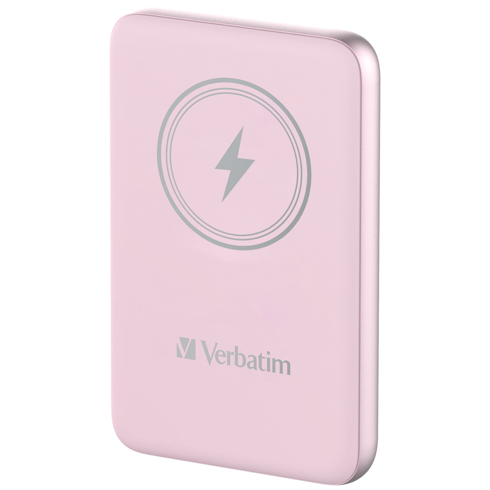 Verbatim Charge 'n' Go MagSafe Powerbank 10'000 mAh – 20 W PD, MagSafe 15 W, 1× USB-C, pink