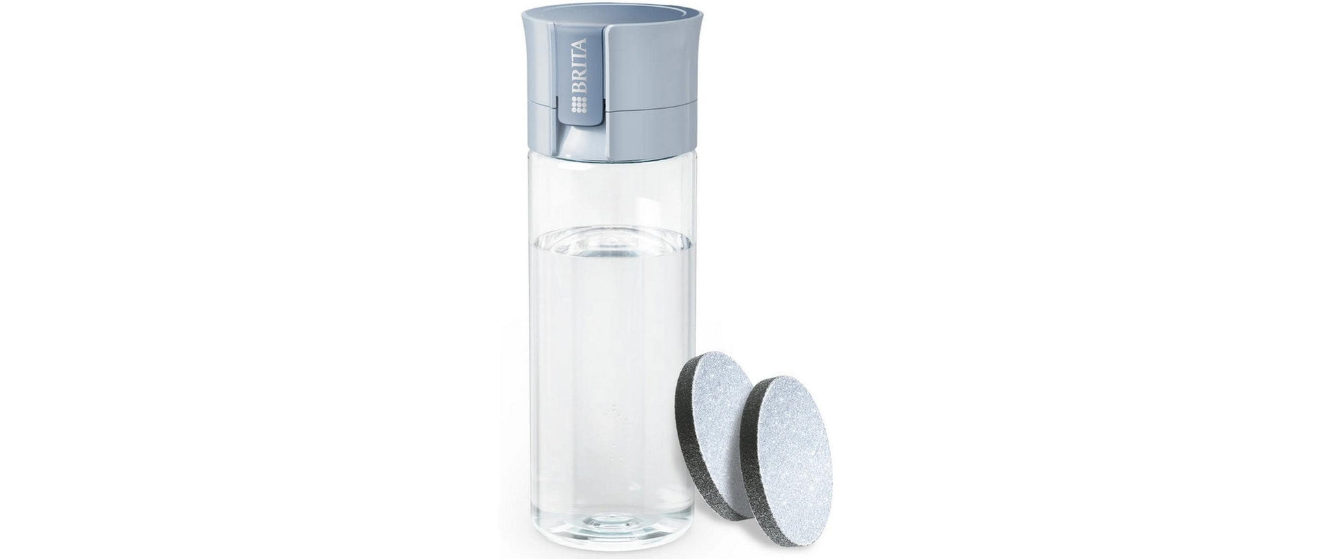 Brita Vital Filterflasche 600 ml – mit Aktivkohlefilter, BPA-frei, Kunststoff