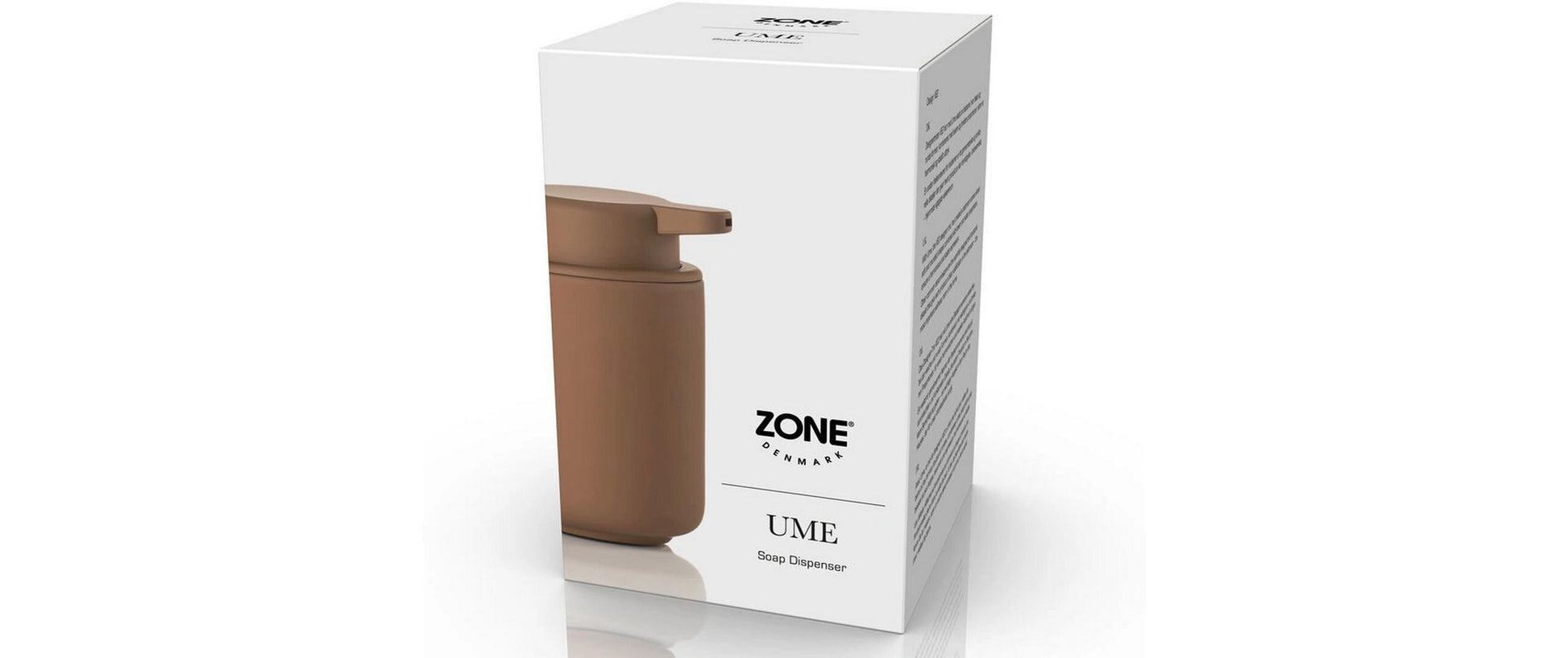 Zone Denmark UME Seifenspender – Keramik, Terrakotta, 250 ml