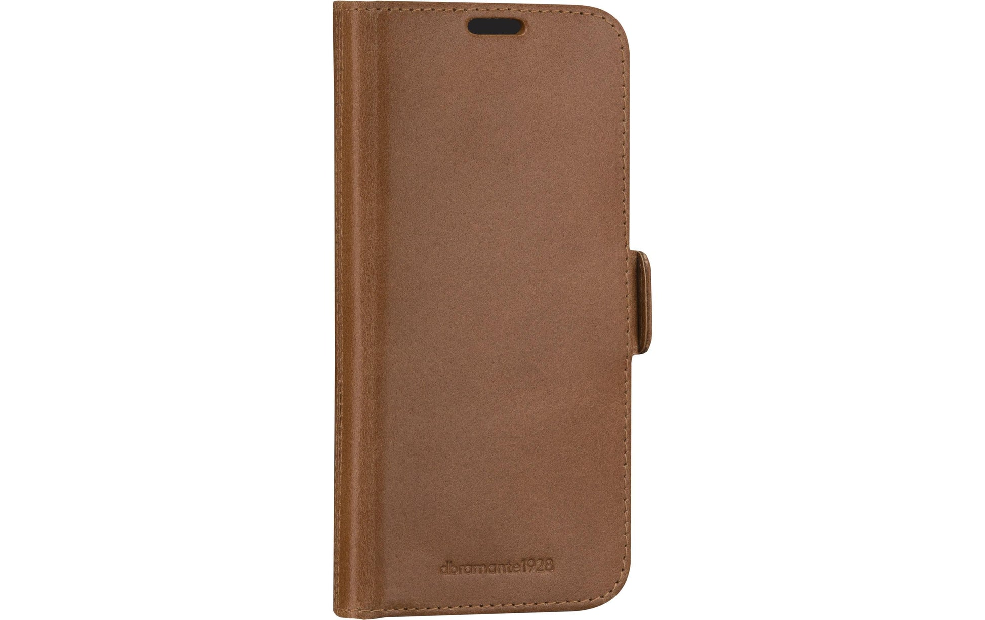 dbramante1928 Lynge Folio – für Samsung Galaxy A55 5G, 3 Kartenfächer, Leder, Tan