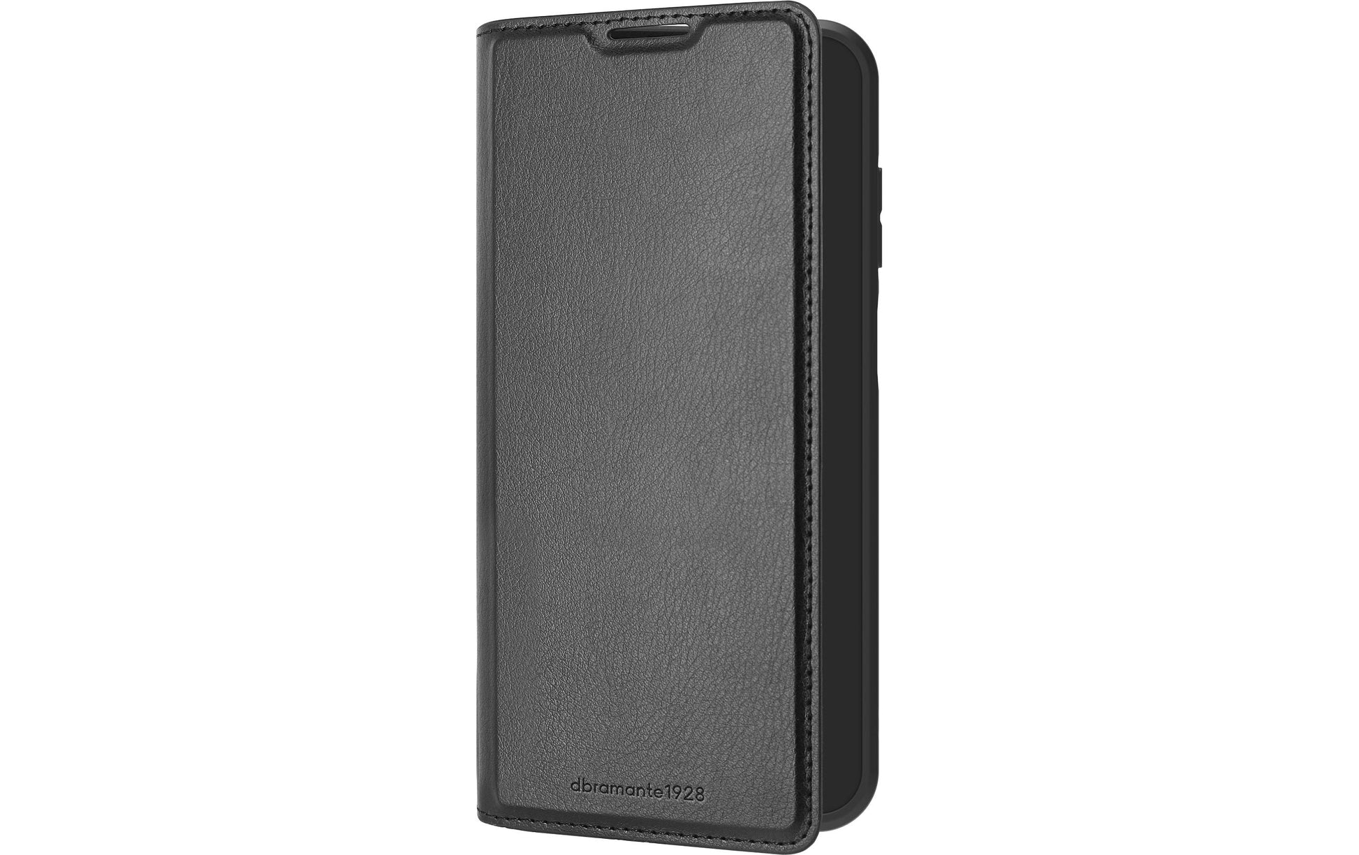 dbramante1928 Oslo Folio – für Samsung Galaxy A25 5G, mit Ständer, mit Kartenfach, PU, Schwarz, Displayschutz