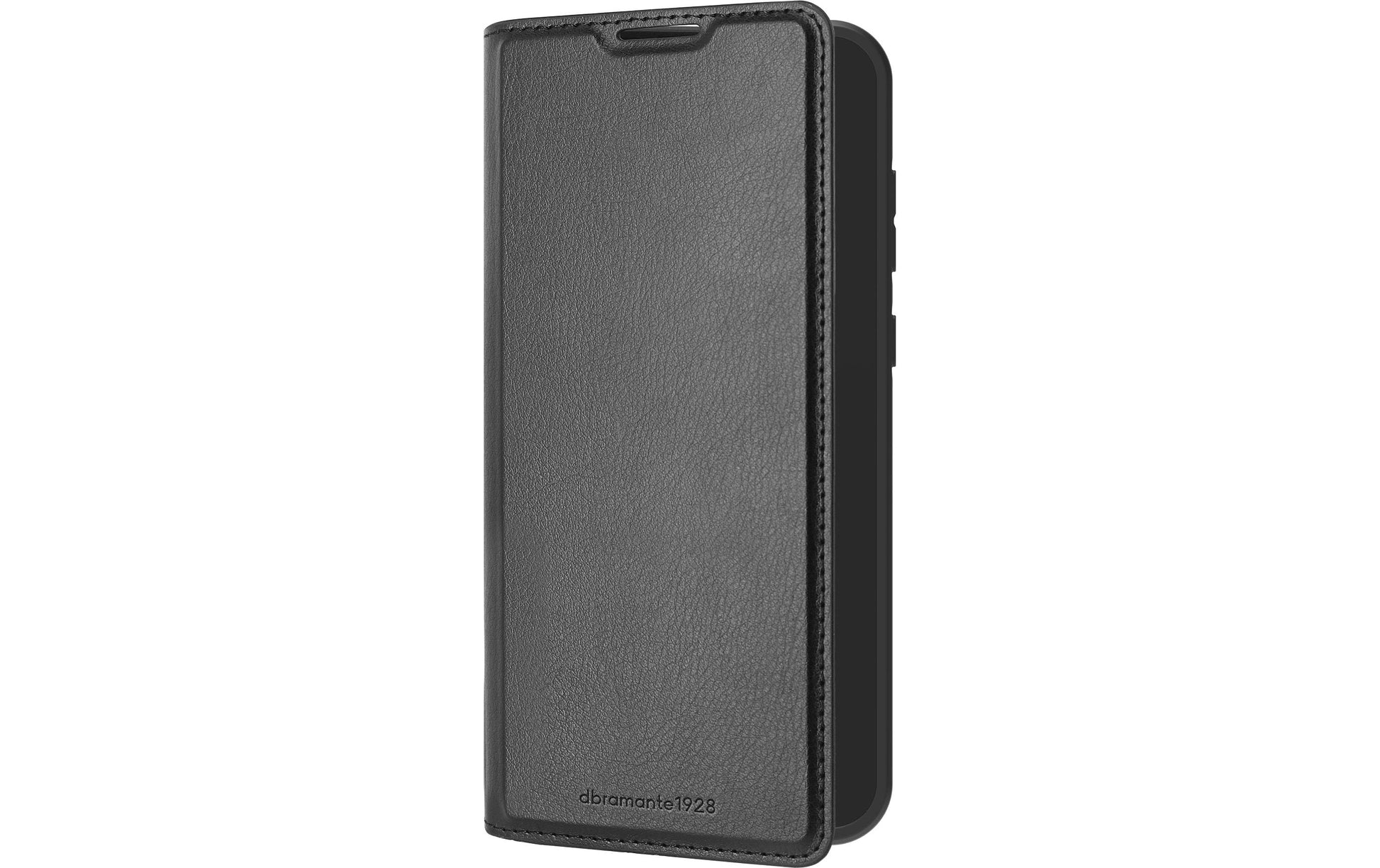 dbramante1928 Oslo Folio – für Samsung Galaxy A35 5G, mit Kartenfach, PU+Recycling-Kunststoff, schwarz