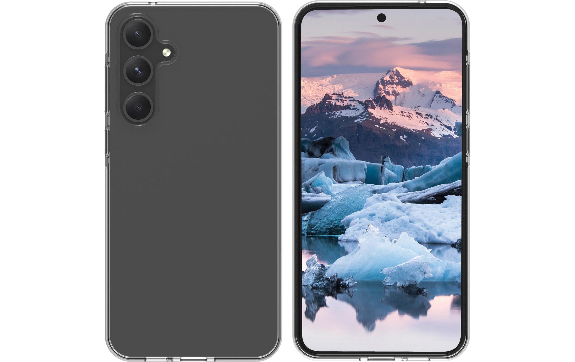 dbramante1928 Greenland Backcover – für Samsung Galaxy A55 5G, Kunststoff, Transparent, Kabelloses Aufladen
