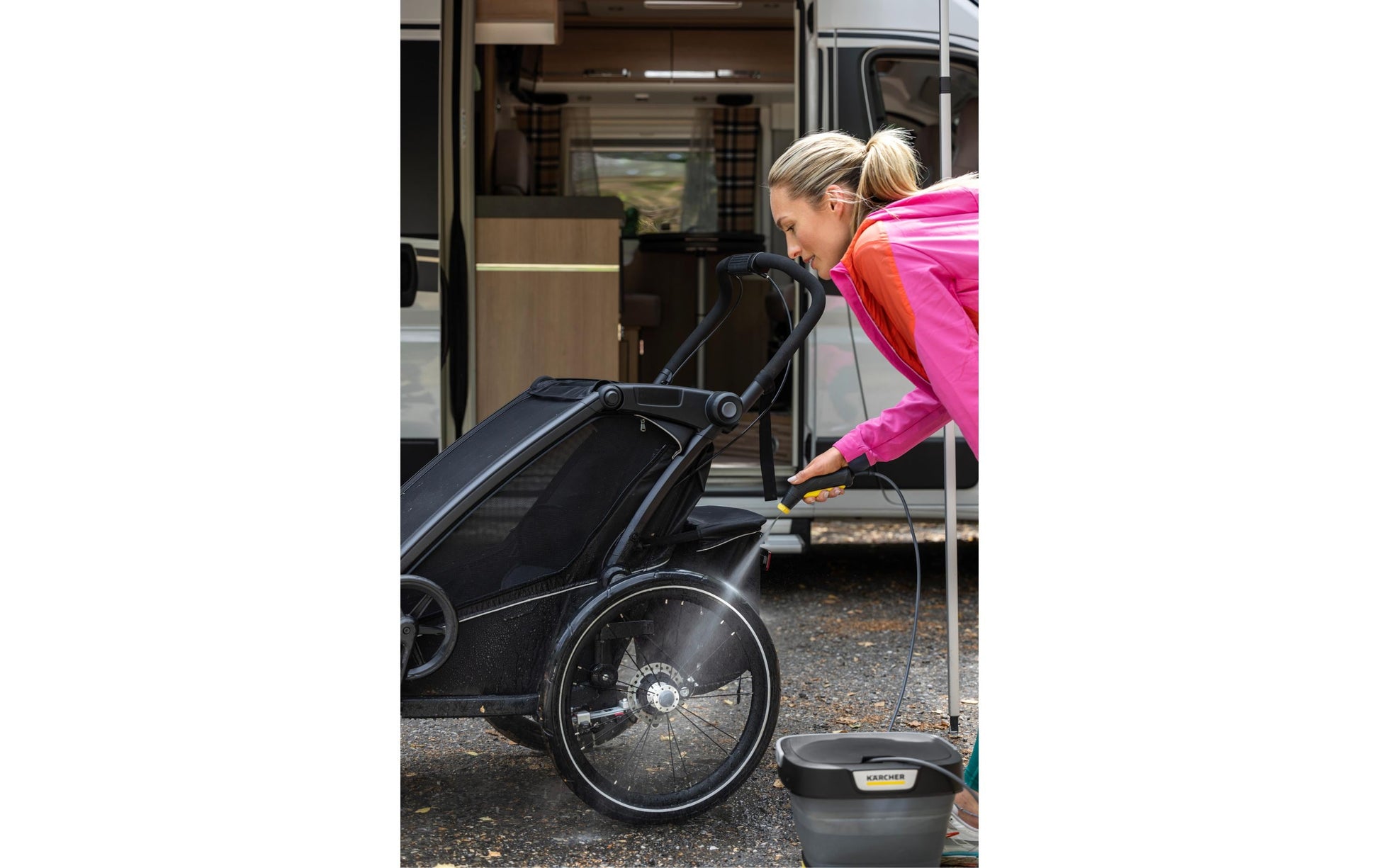 Kärcher Reinigungsgerät OC 3 Foldable – 8 l – Akku – Gelb – 29,8 × 30,5 × 27,1 cm