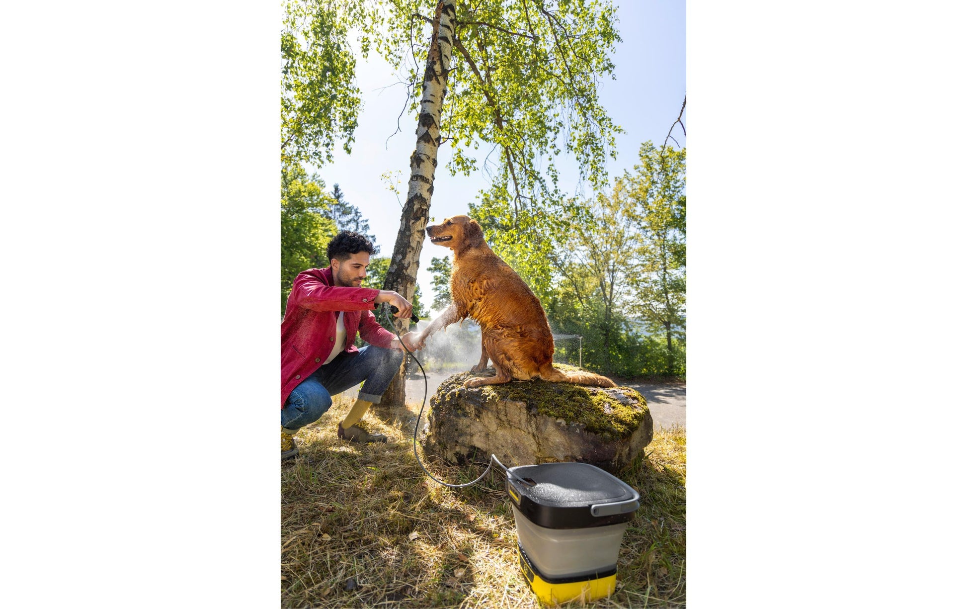 Kärcher Reinigungsgerät OC 3 Foldable – 8 l – Akku – Gelb – 29,8 × 30,5 × 27,1 cm