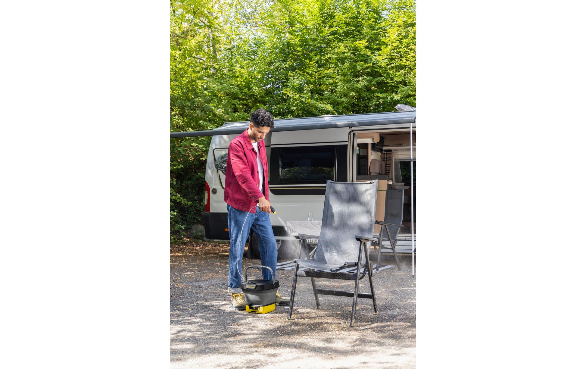Kärcher Reinigungsgerät OC 3 Foldable – 8 l – Akku – Gelb – 29,8 × 30,5 × 27,1 cm