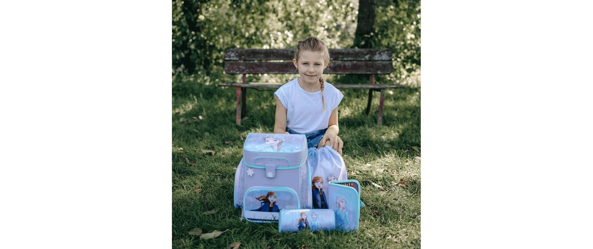 Scooli Schulrucksack-Set 5-teilig, Frozen, 18 l