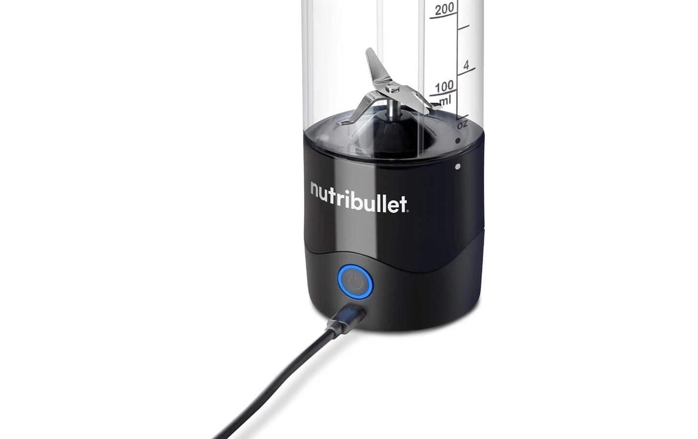NutriBullet Smoothie-Mixer NBP003B – 475 ml, 14,8 W, spülmaschinenfest – schwarz