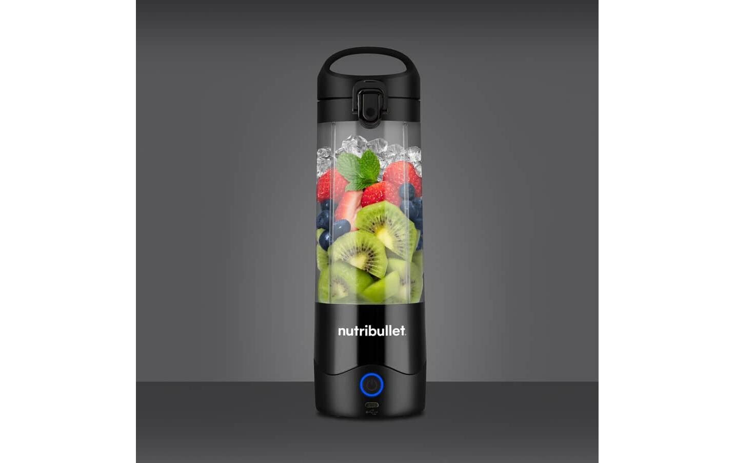 NutriBullet Smoothie-Mixer NBP003B – 475 ml, 14,8 W, spülmaschinenfest – schwarz