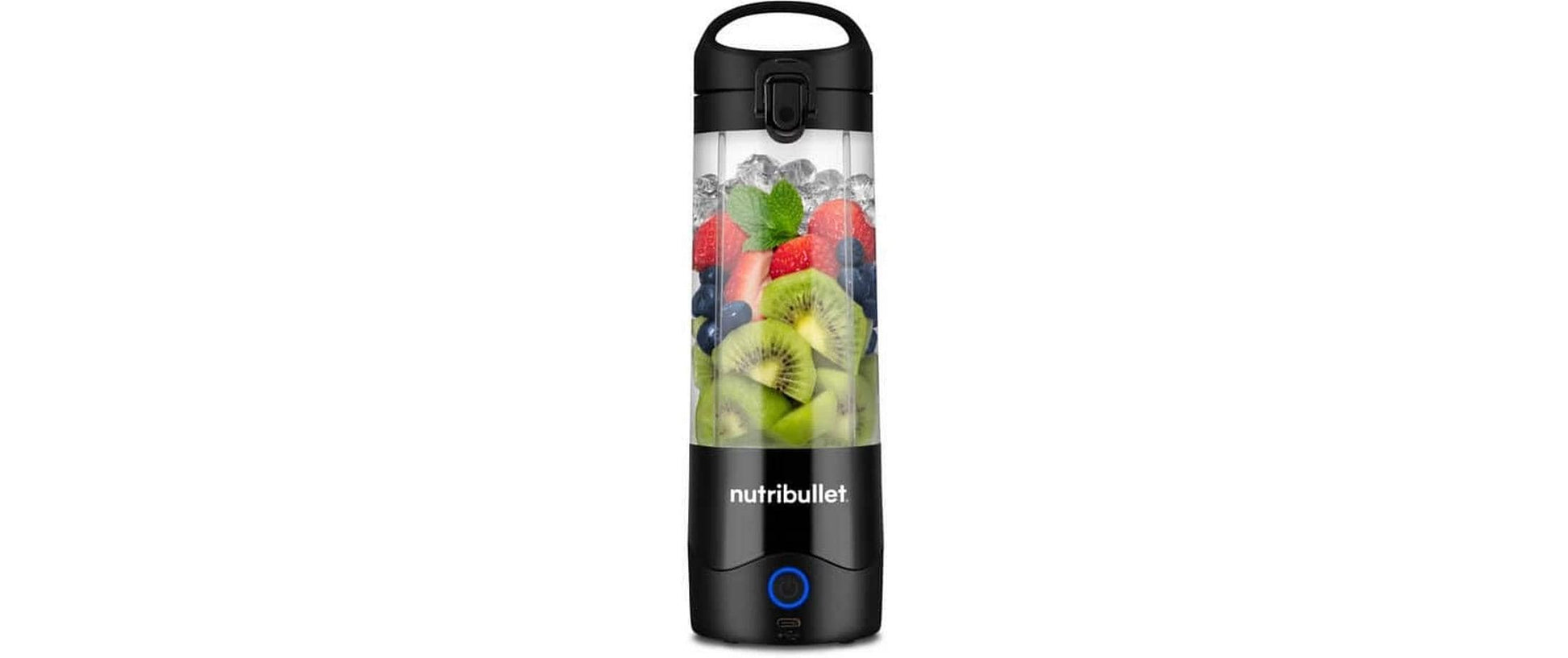 NutriBullet Smoothie-Mixer NBP003B – 475 ml, 14,8 W, spülmaschinenfest – schwarz