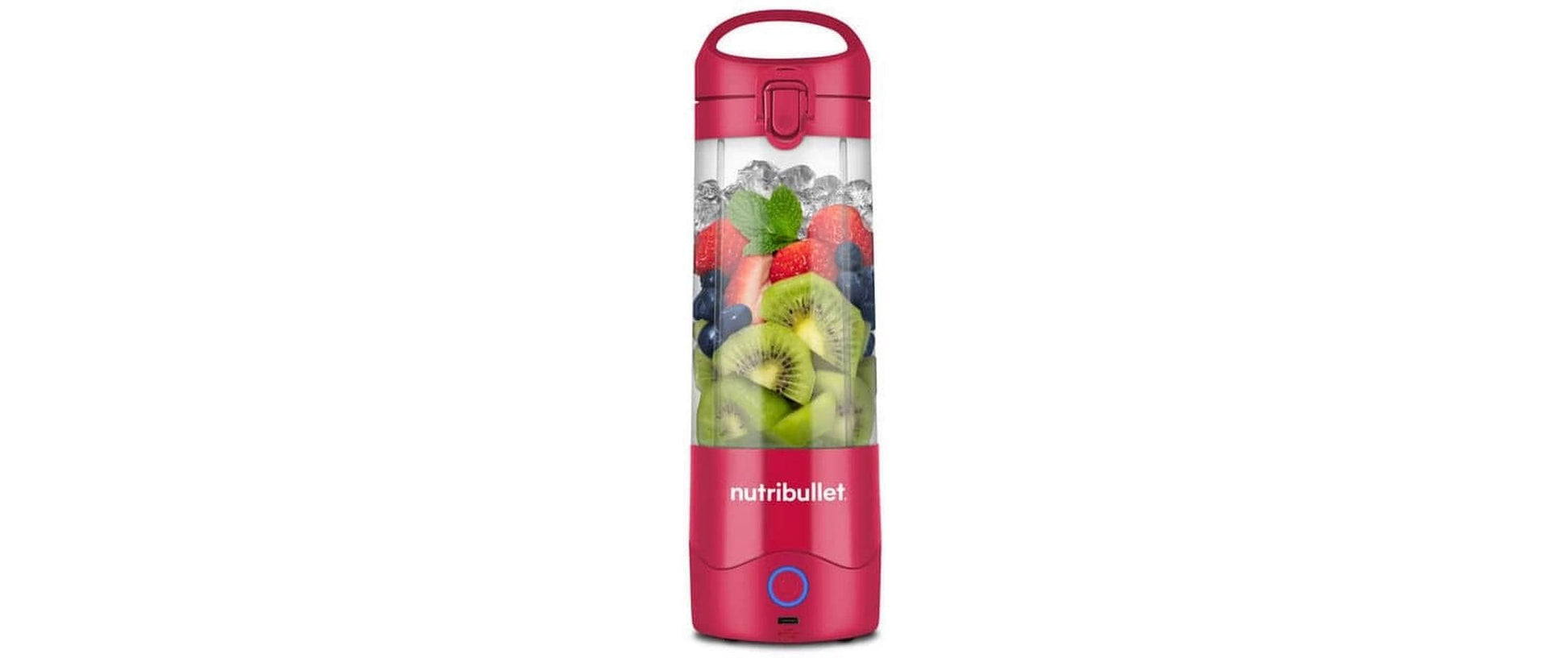 NutriBullet Smoothie-Mixer NBP003MA – 475 ml, 14,8 W, Akku – Magenta