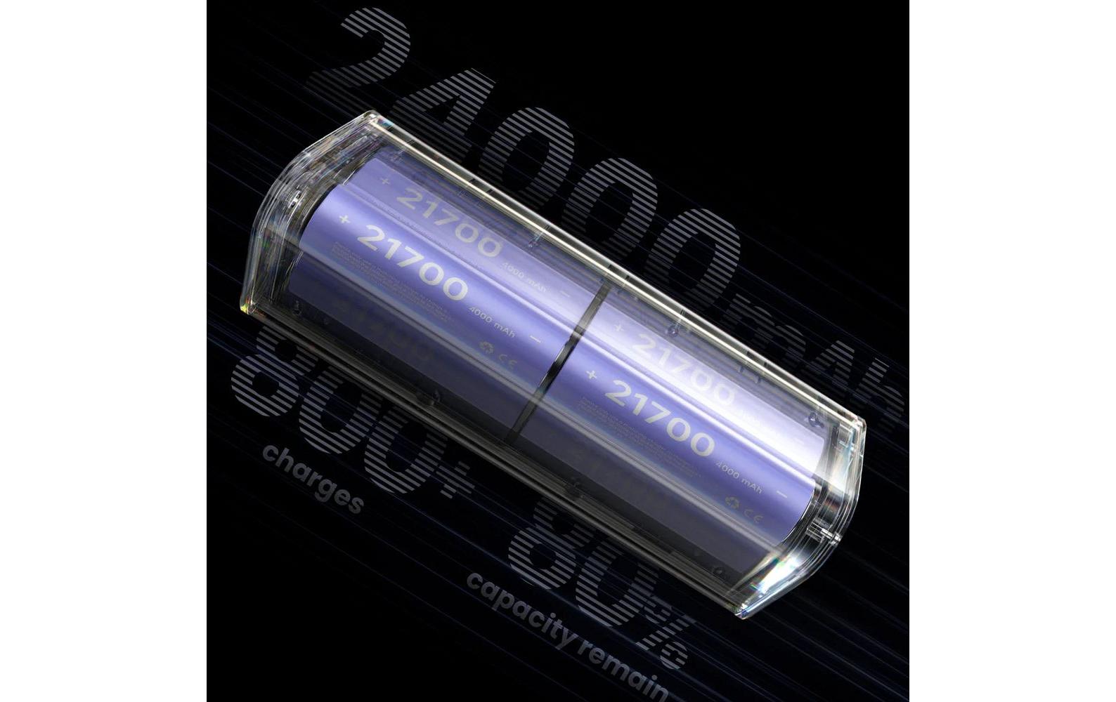 Sharge Powerbank 24000 mAh, PD 170 W, Schwarz