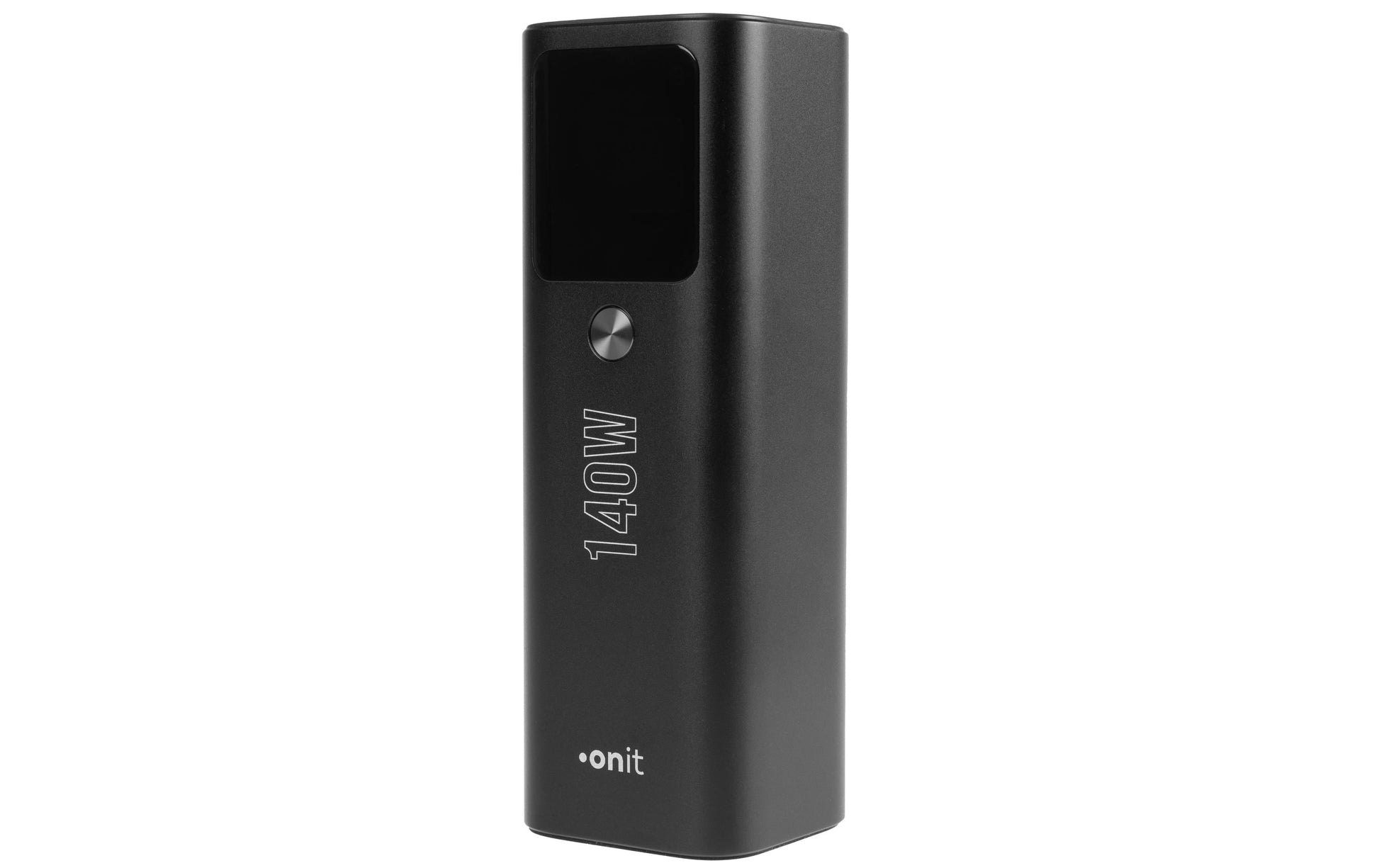 ONIT Powerbank 25000 mAh, PD 140 W, 2× USB-C, Pass-Through, Anthrazit