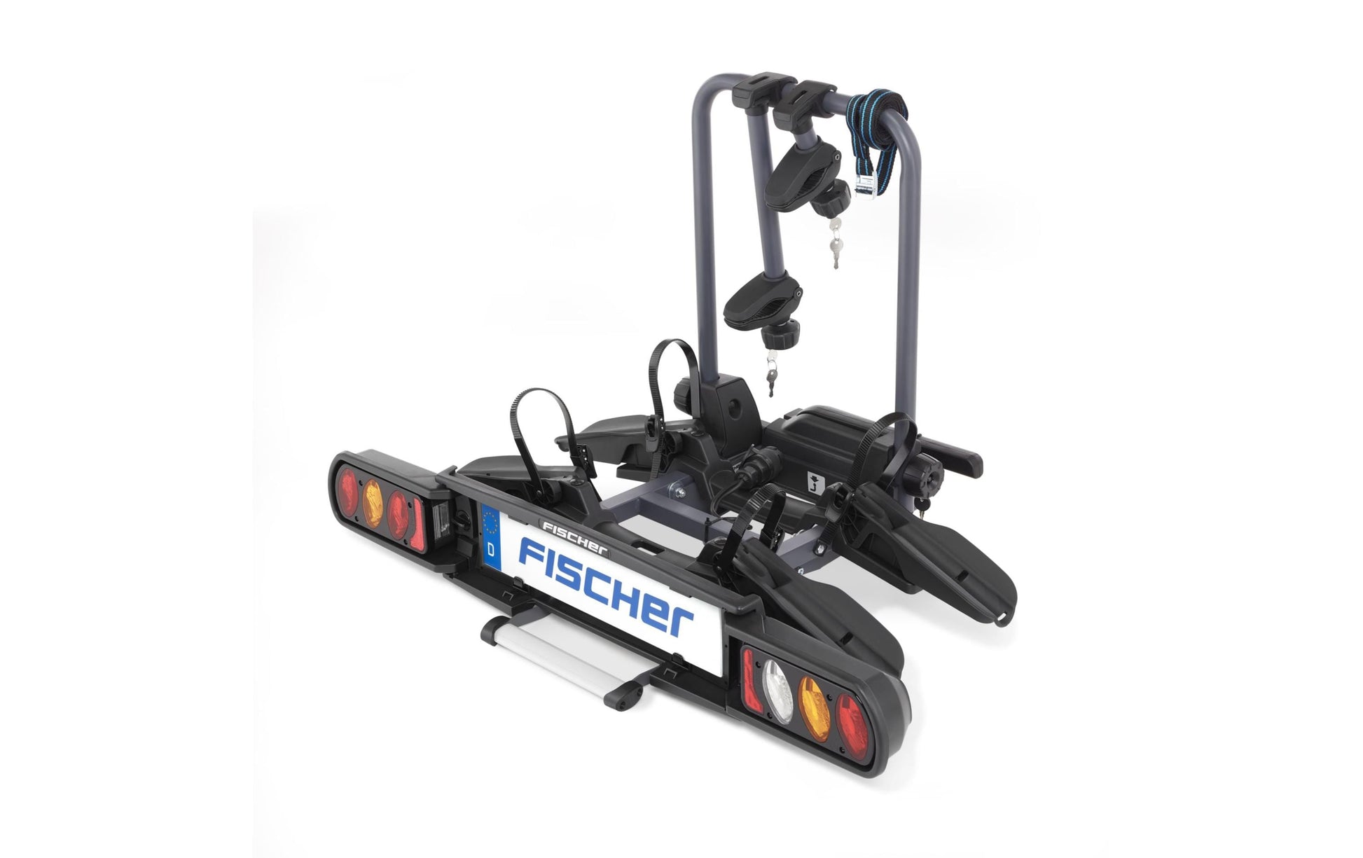 Fischer Sports Fischer ProlineEvo Kupplungsträger – für 2 Fahrräder – 60 kg