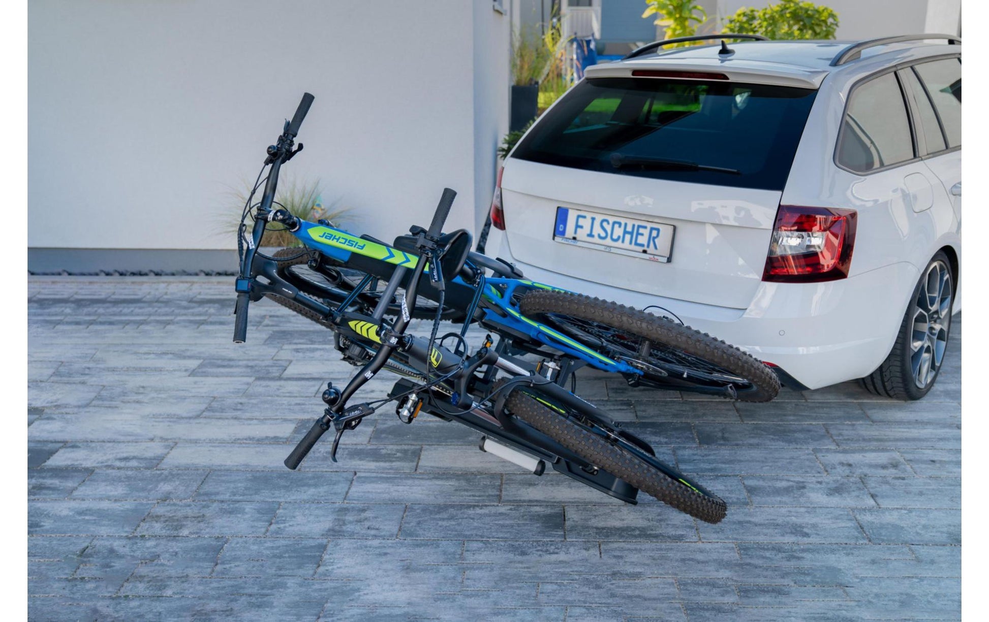 Fischer Sports Fischer ProlineEvo Kupplungsträger – für 2 Fahrräder – 60 kg