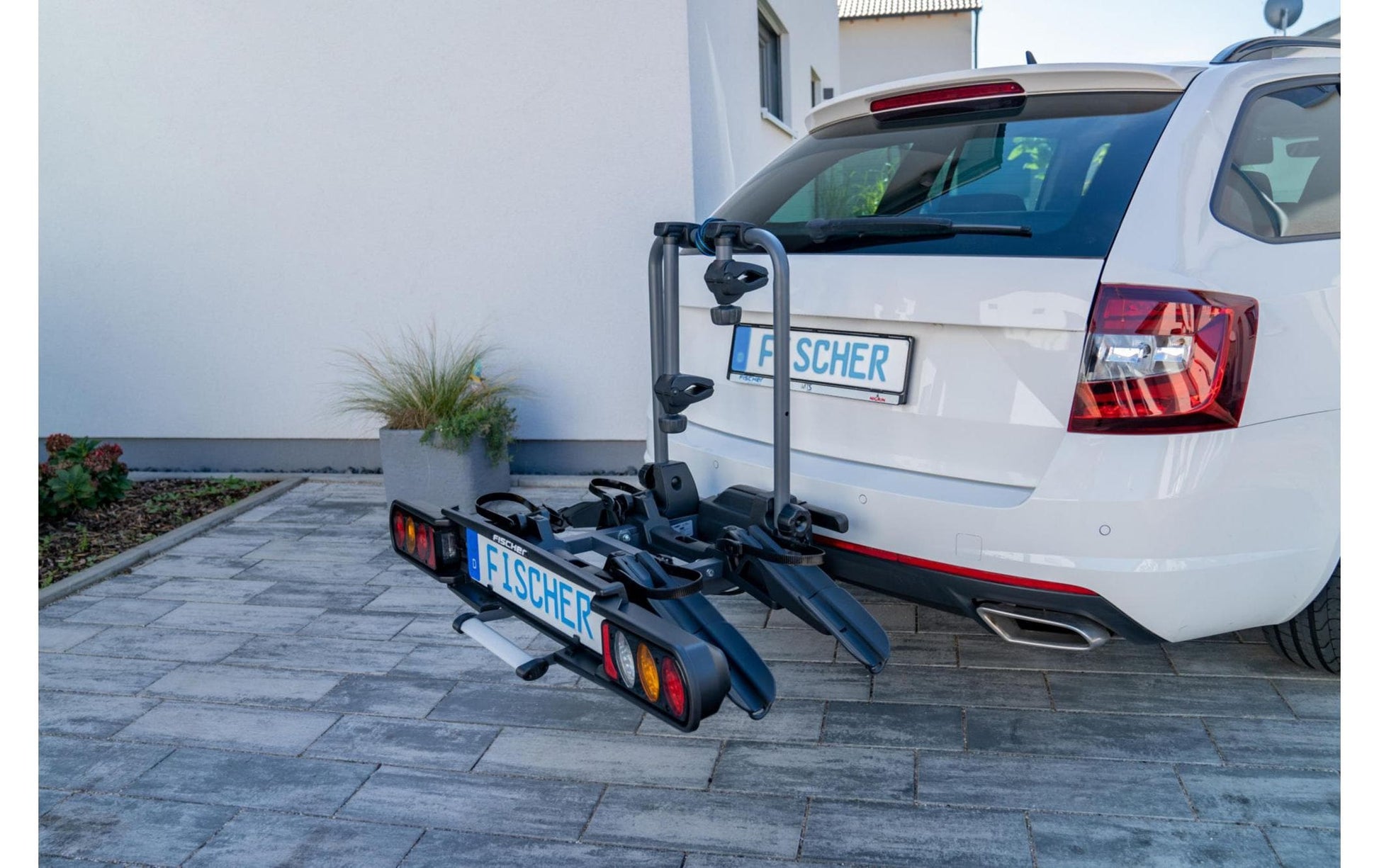 Fischer Sports Fischer ProlineEvo Kupplungsträger – für 2 Fahrräder – 60 kg
