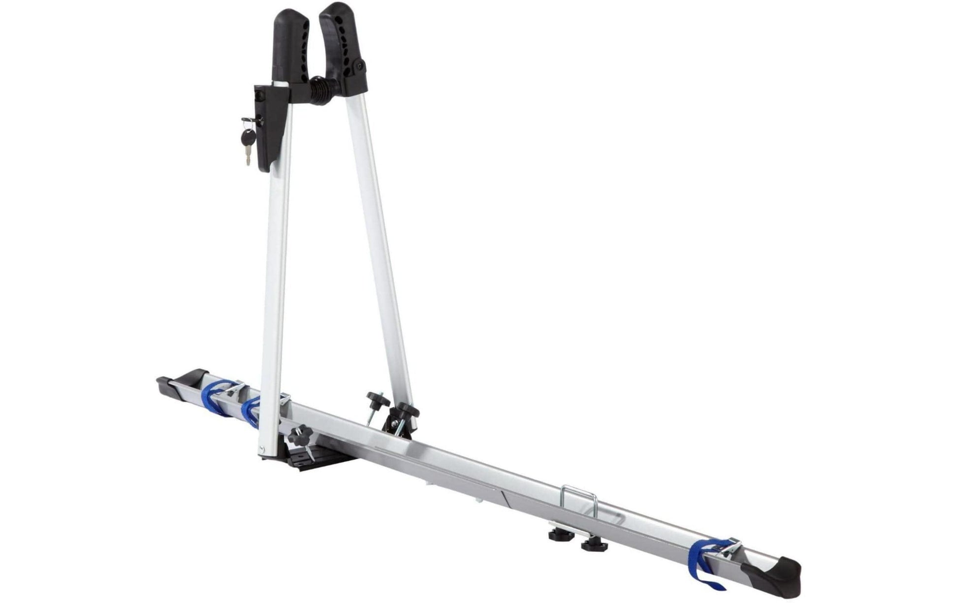 Fischer Sports Fischer Dach-Fahrradträger – Haltearm aus Aluminium für Rahmen 30–80 mm, für 1 Fahrrad, max. Tragkraft 15 kg