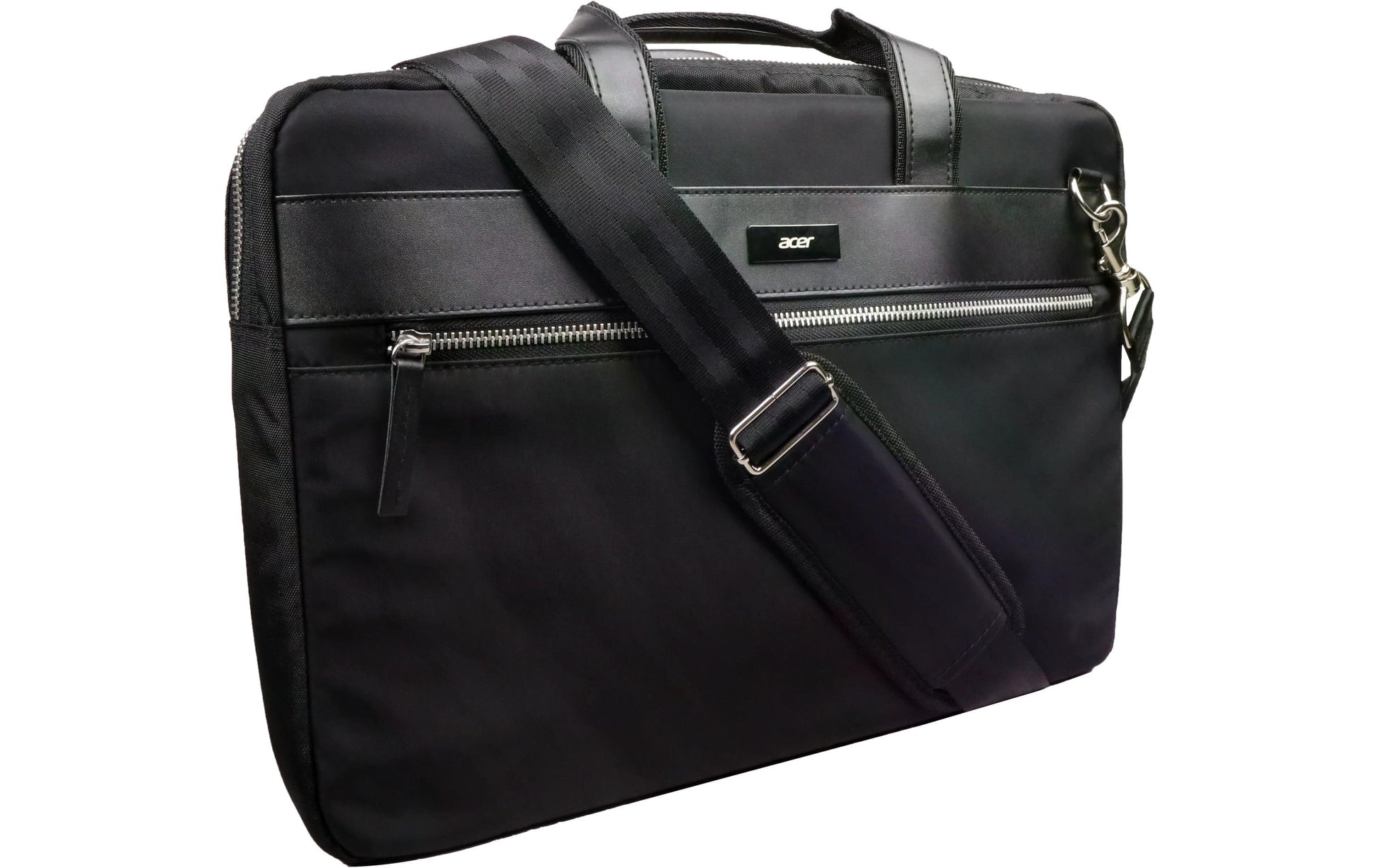 Acer Notebook-Tasche für Notebooks bis 15,6" – Trolley-Band, Reissverschluss – Schwarz