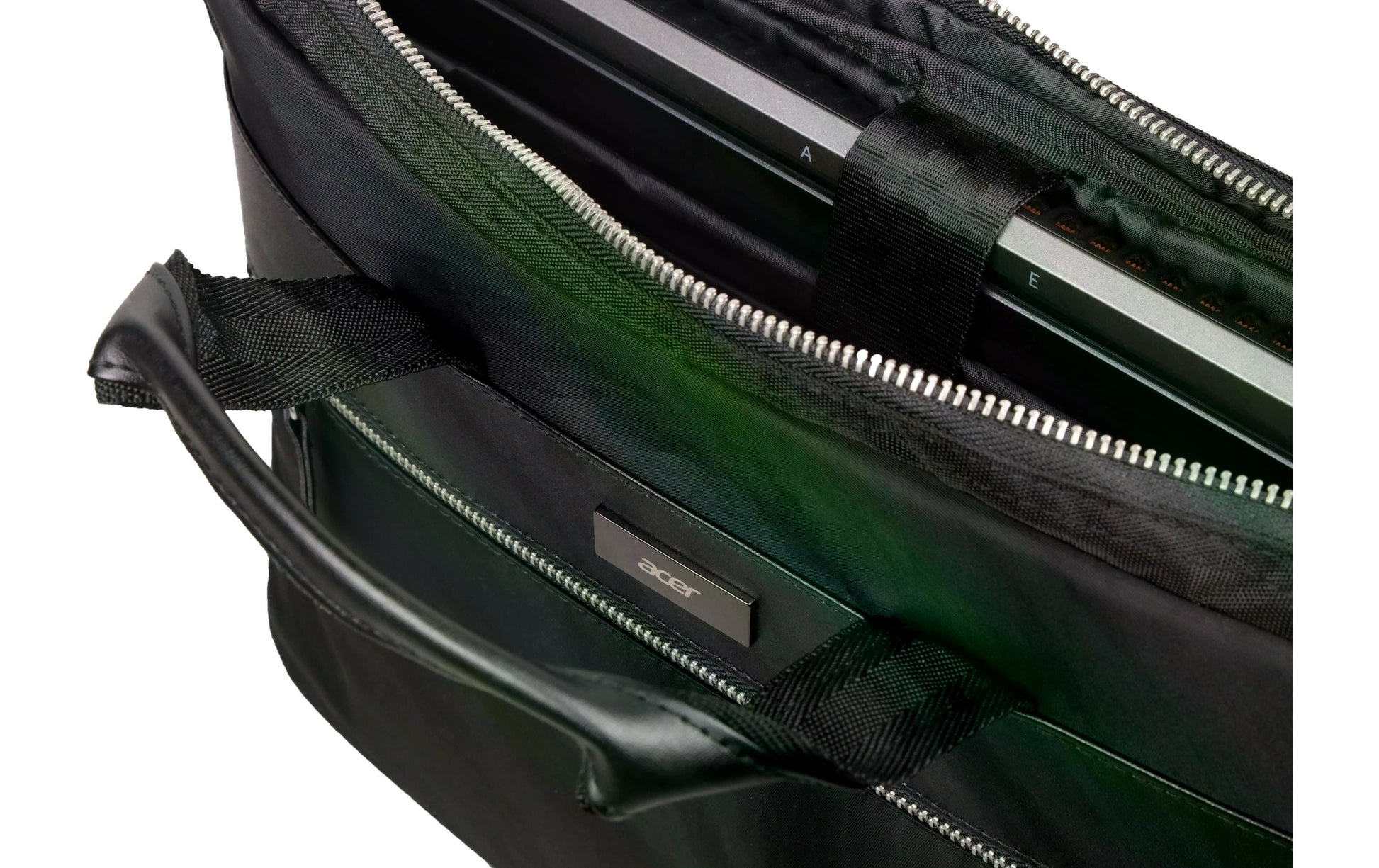 Acer Notebook-Tasche für Notebooks bis 15,6" – Trolley-Band, Reissverschluss – Schwarz