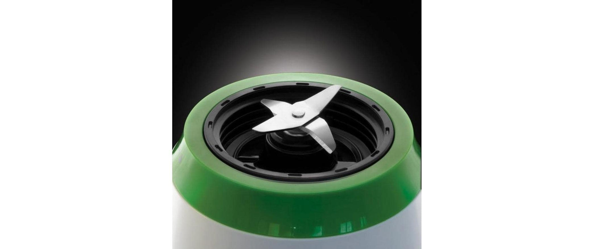Russell Hobbs Smoothie-Mixer 25160-56 – 0,6 l, 300 W, spülmaschinenfest – grün/weiss