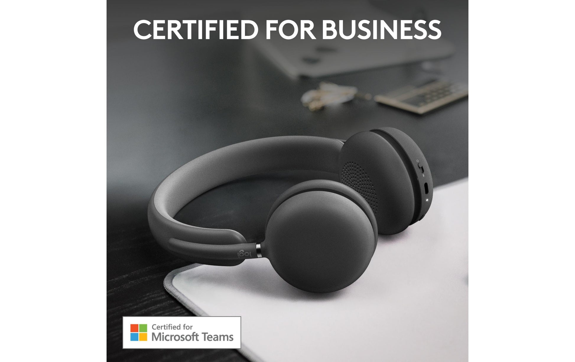 Logitech Zone Wireless 2 UC EMEA-914 – Headset – 2,4 GHz/ Bluetooth – Graphit