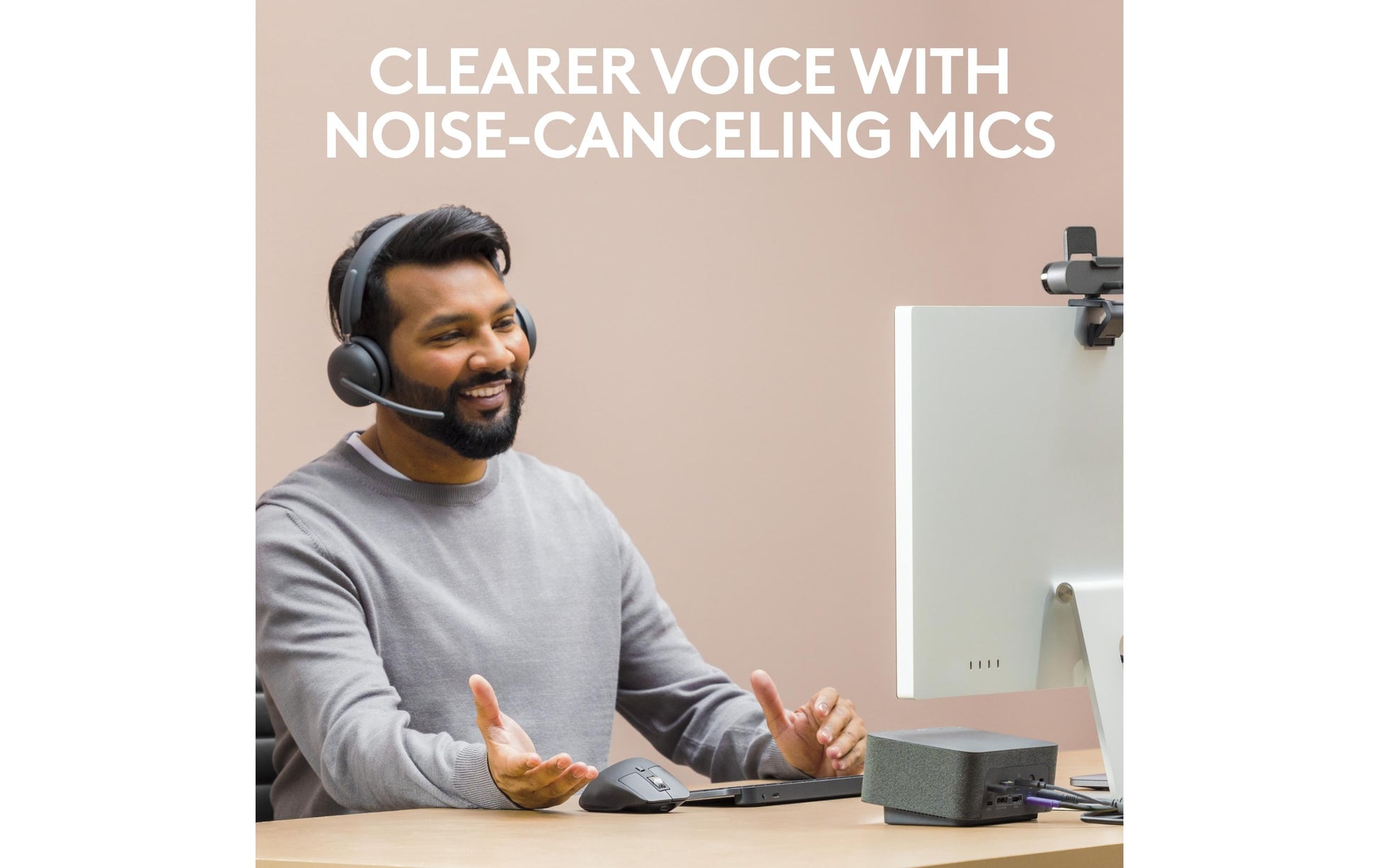 Logitech Zone Wireless 2 UC EMEA-914 – Headset – 2,4 GHz/ Bluetooth – Graphit