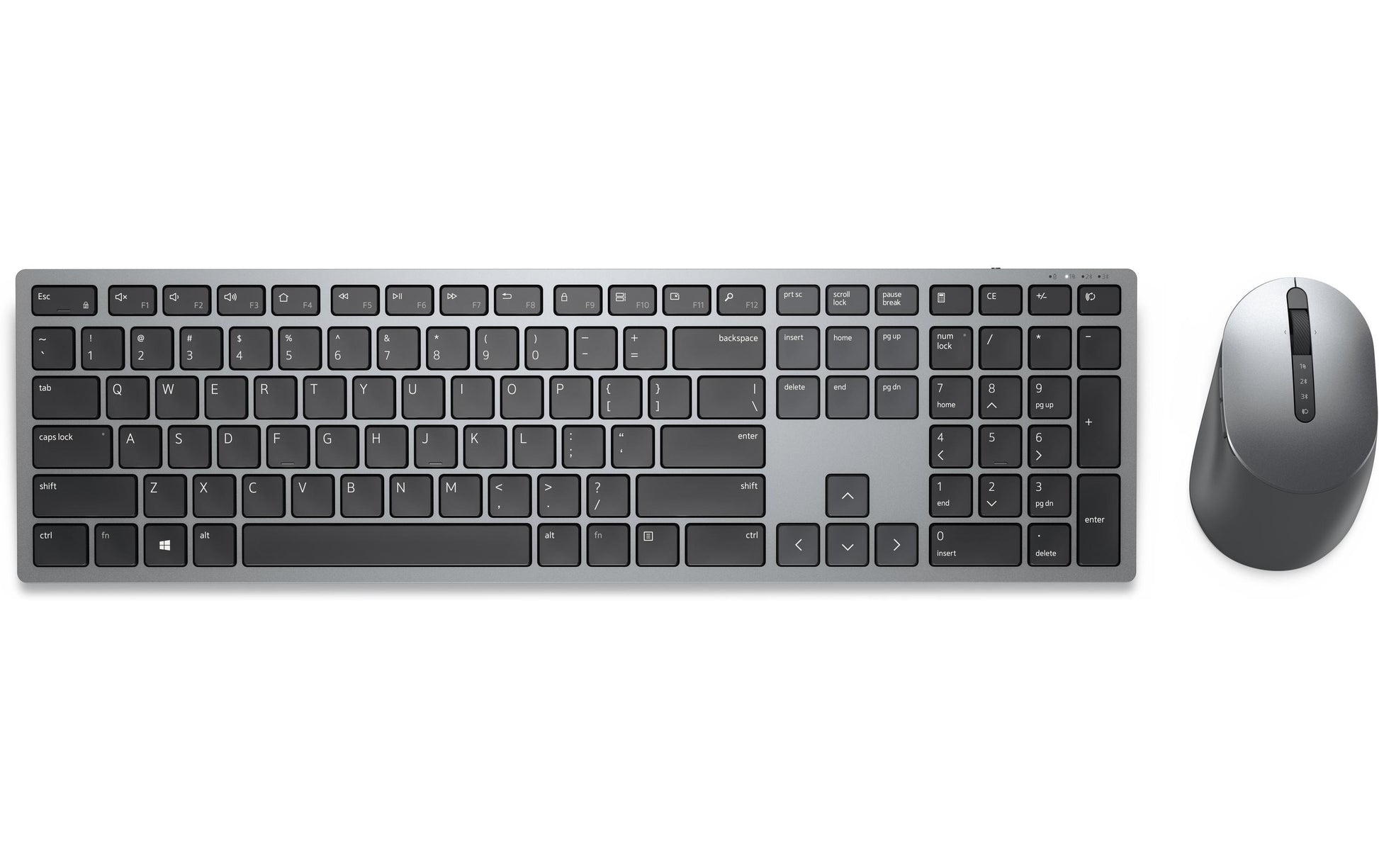 DELL Tastatur, kabellos (Bluetooth), UK-Layout (EN), Multi-Device