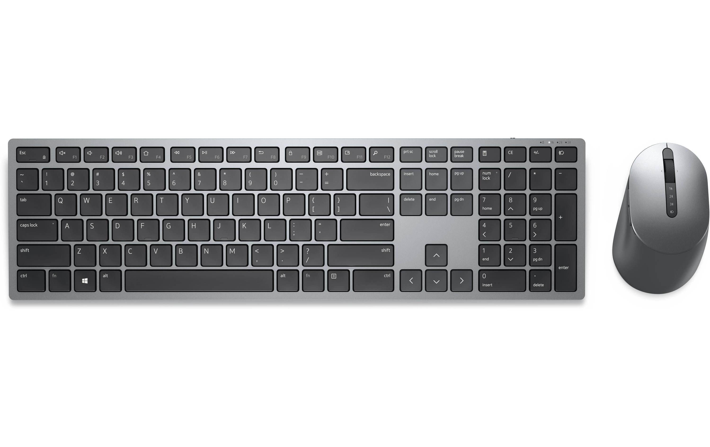DELL Tastatur, kabellos (Bluetooth), UK-Layout (EN), Multi-Device