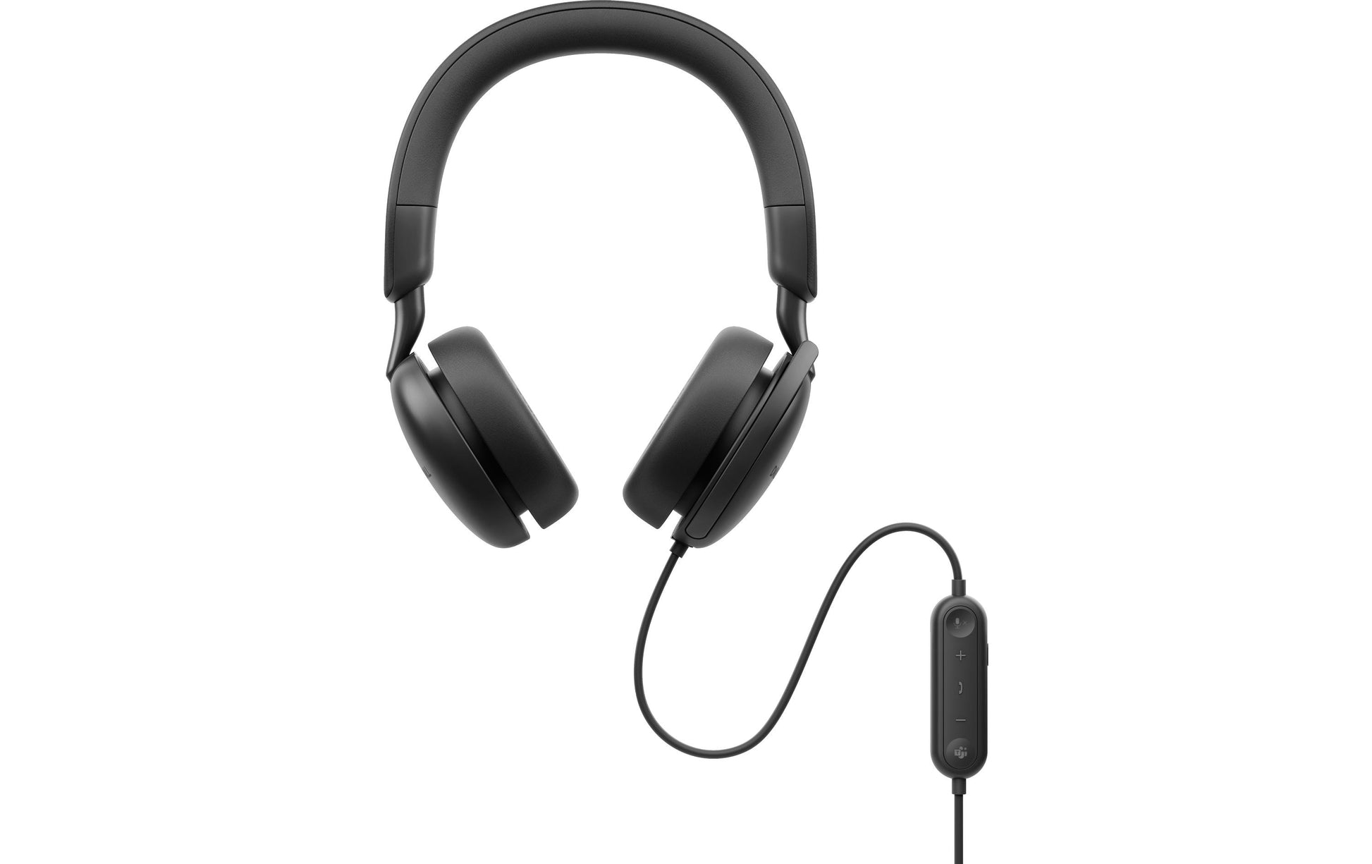 DELL WH5024 – Duo Headset On-Ear – USB-C, ANC – Schwarz – für Microsoft Teams/Zoom
