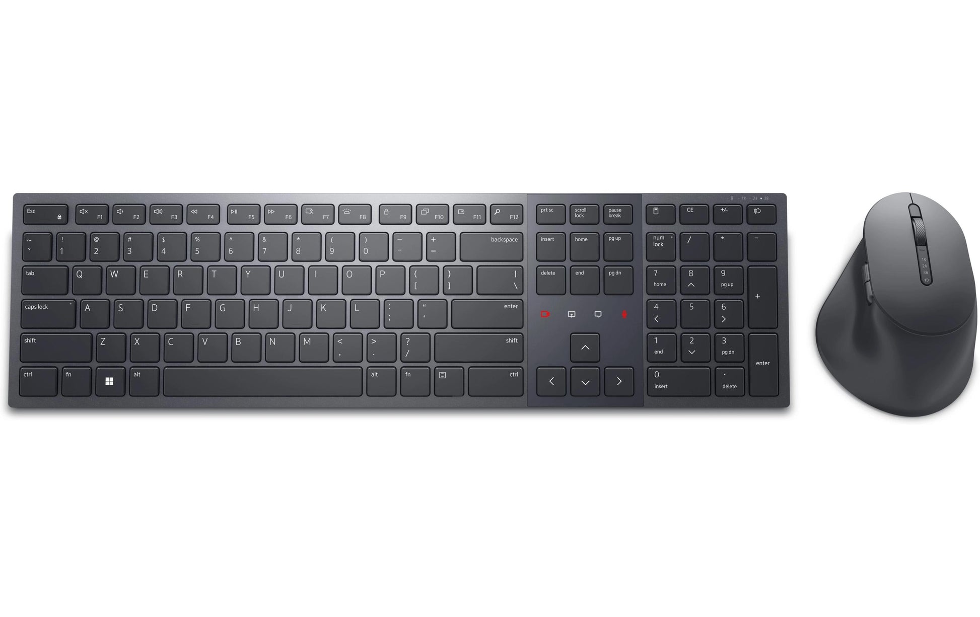 Dell KM900 – Tastatur, kabellos (Bluetooth), FR-Layout (FR), Fullsize (mit Ziffernblock), mechanisch