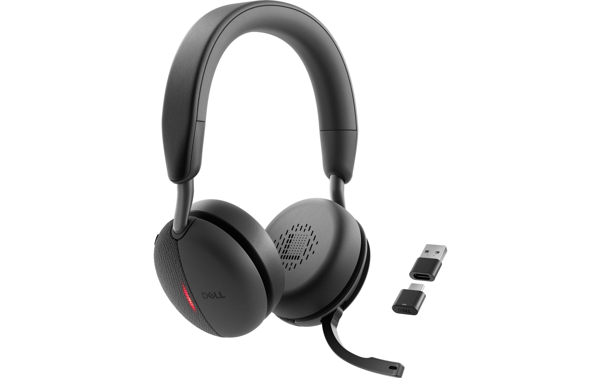 DELL WL5024 – Duo Headset – Bluetooth, USB-C – ANC, Boom-Mikrofon – Schwarz – für PC/Mac/Mobile, bis 34 h