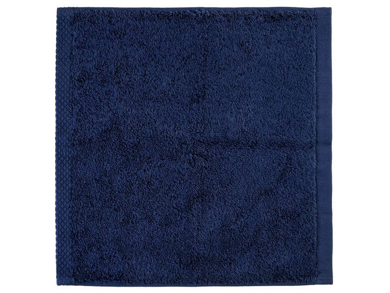 COCON Waschlappen – 30 × 30 cm, Marineblau, 100% Baumwolle, 550 g/m², 3er-Set, OEKO-TEX