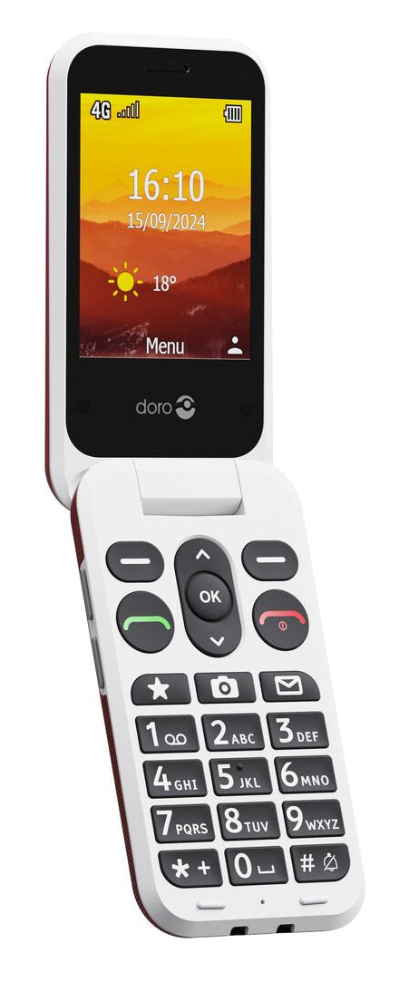 Doro Leva L20 – 2,8" – Rot/Weiss
