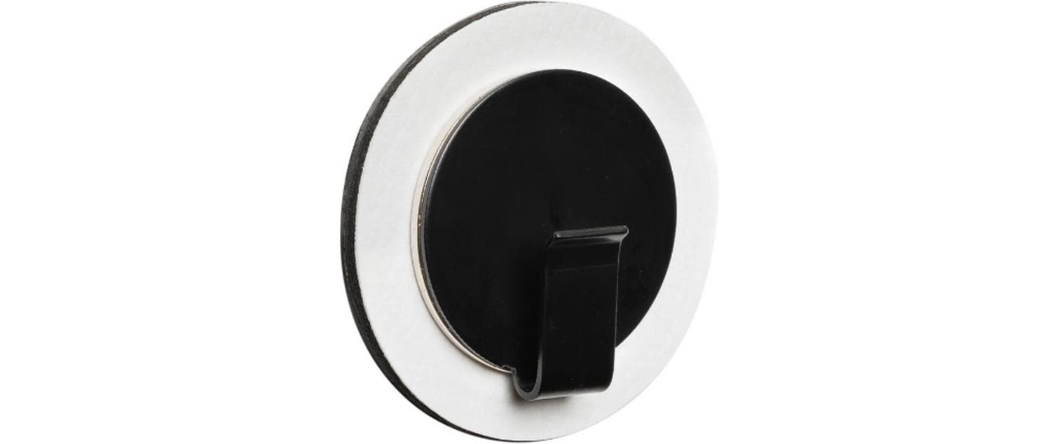 Silwy MOUNTAIN CLIMBER Haken – Gel/Metall – Schwarz/Weiss – Ø 65 × H 65 mm