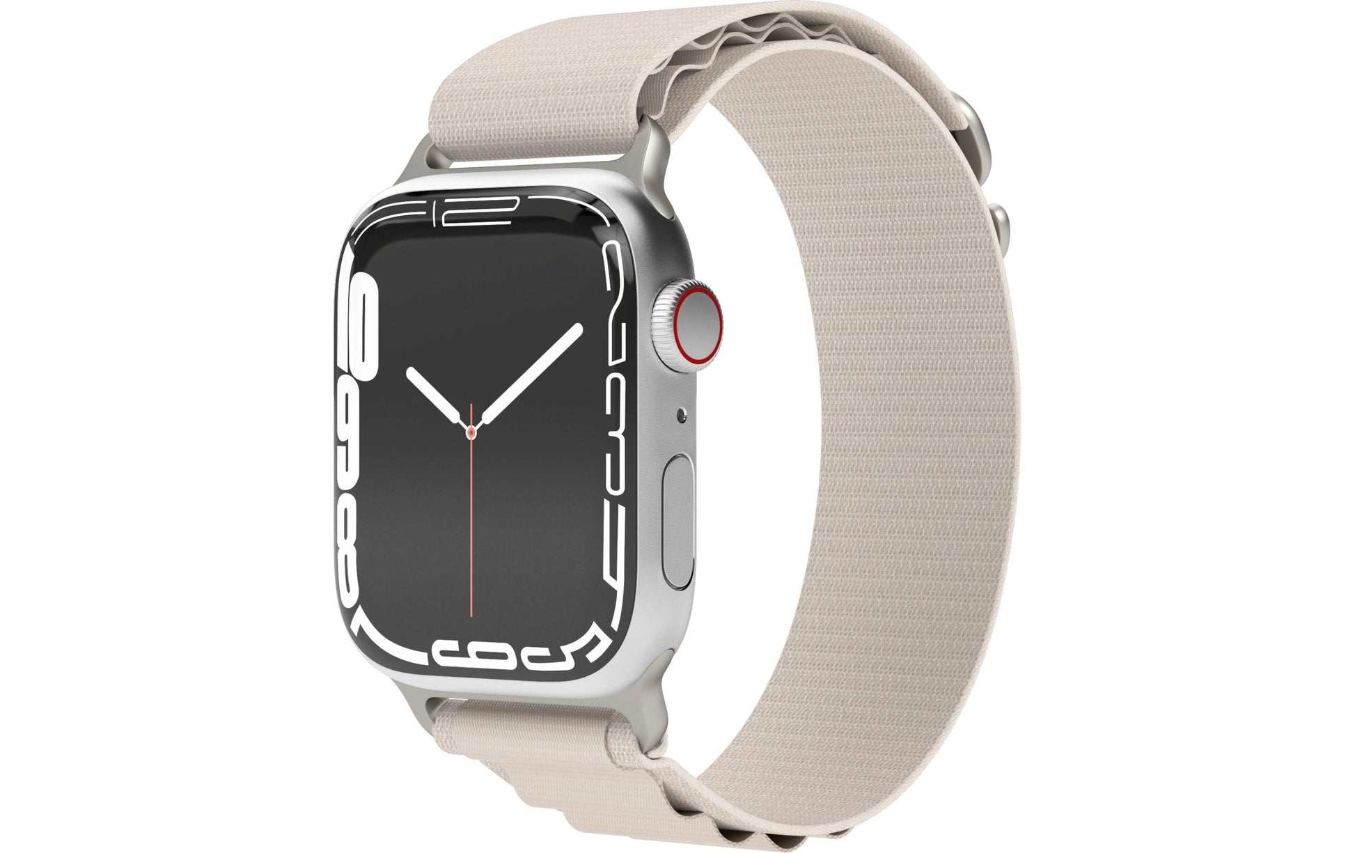 Vonmählen Action Loop Case 2 – Armband – für Apple Watch (diverse Grössen), Creme, Nylon