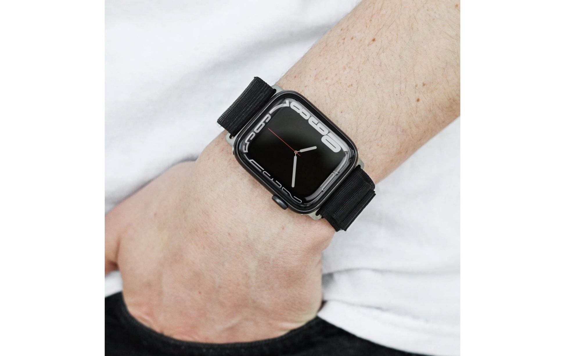 Vonmählen Action Loop – Nylon Schwarz, für Apple Watch
