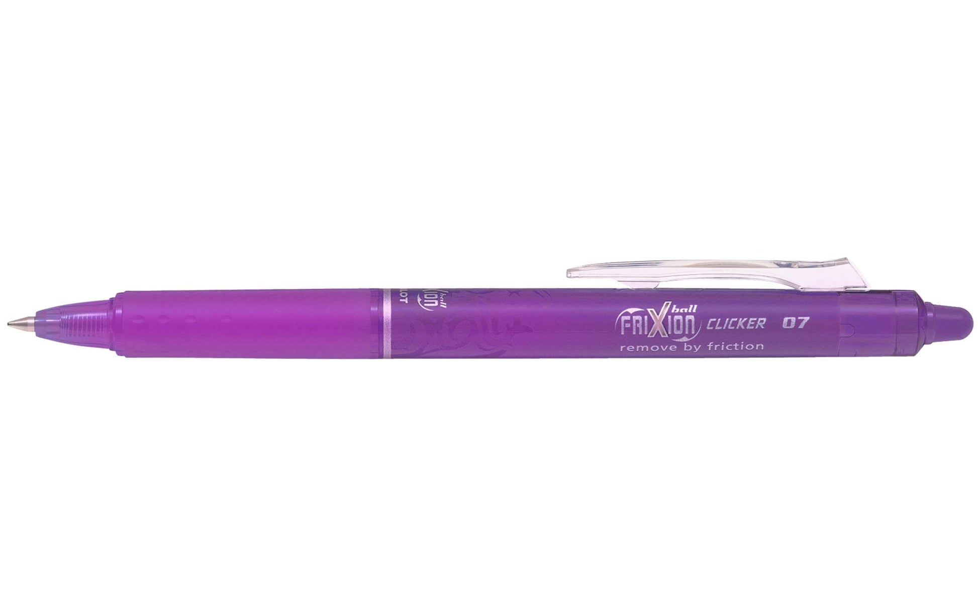 Pilot FriXion Ball Clicker – radierbarer Tintenroller, 0,7 mm, lila