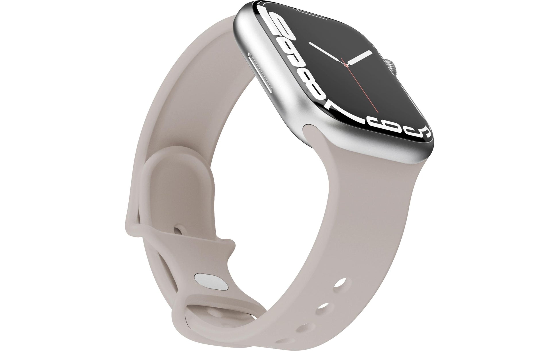 Vonmählen Classic Band Case 1 – Armband – für Apple Watch 38/40/41 mm, Creme, Silikon