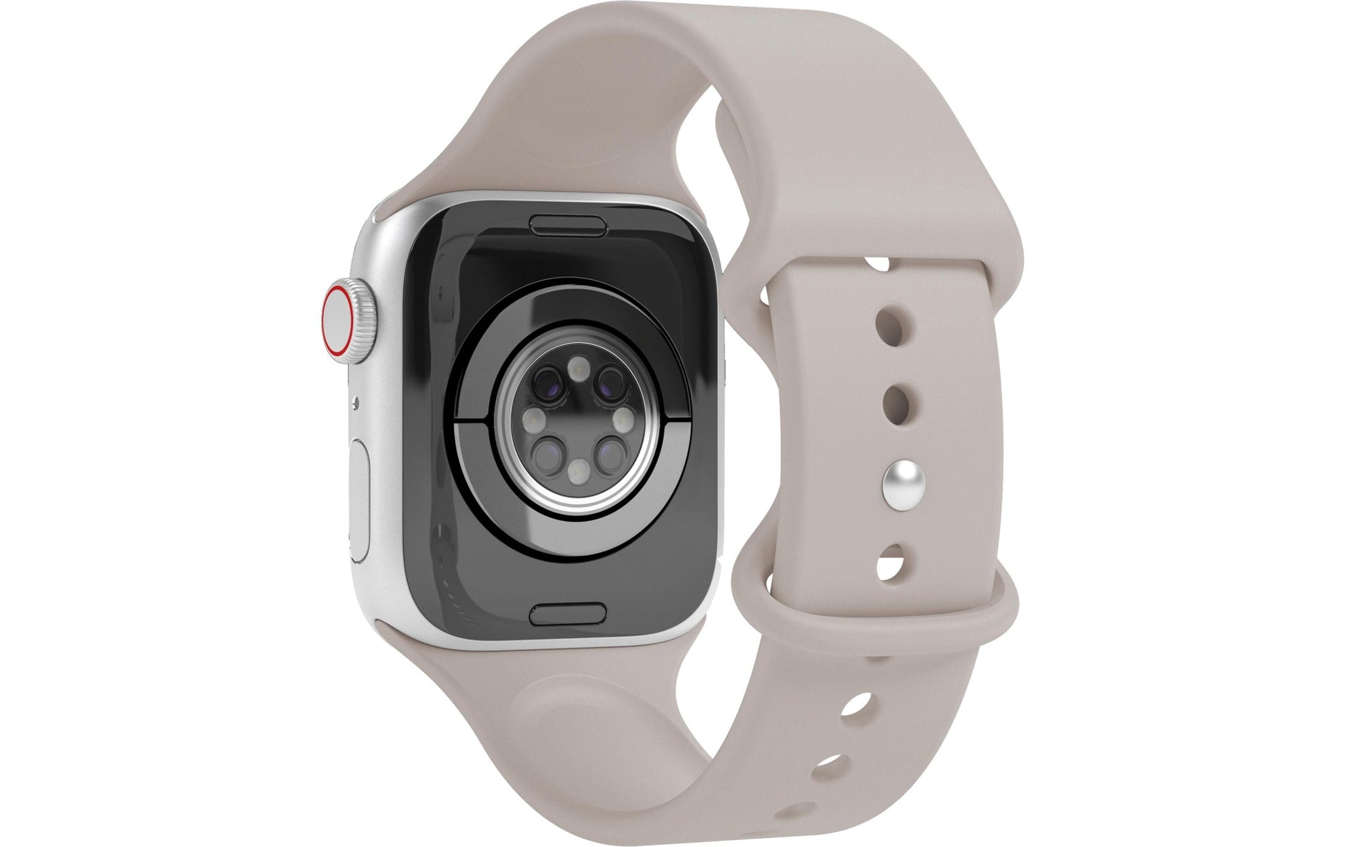 Vonmählen Classic Band Case 1 – Armband – für Apple Watch 38/40/41 mm, Creme, Silikon