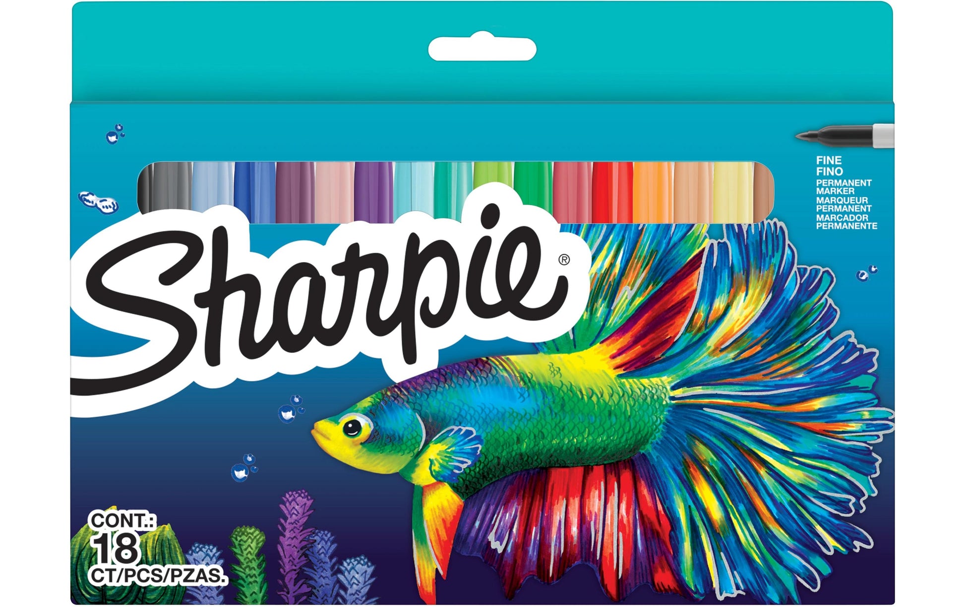 Sharpie Permanent Marker – sortiert, 18 Stück