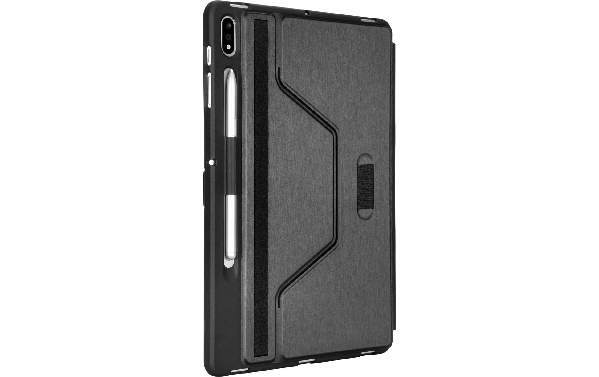 Targus ClickIn Tablet-Hülle für Samsung Galaxy Tab S7+ und Galaxy Tab S7+ Lite 12,4" – Schwarz