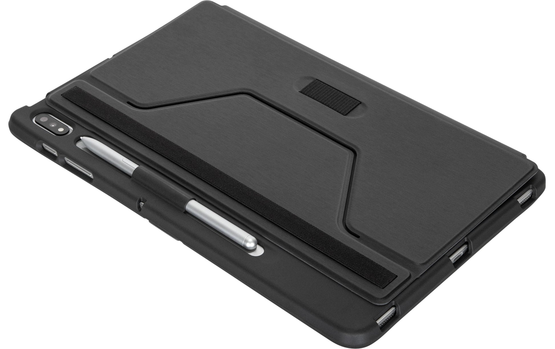 Targus ClickIn Tablet-Hülle für Samsung Galaxy Tab S7+ und Galaxy Tab S7+ Lite 12,4" – Schwarz