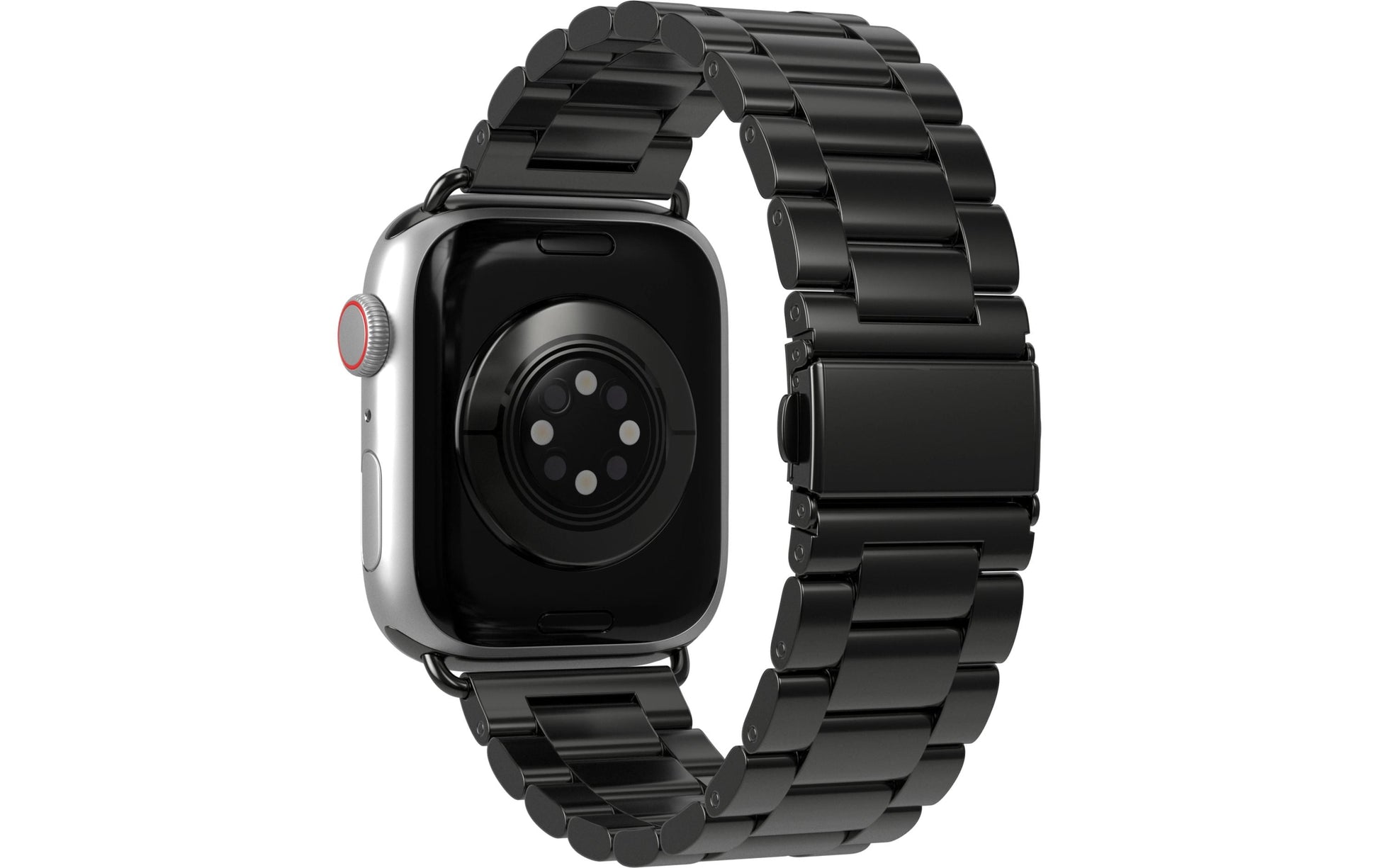 Vonmählen Link Bracelet 1 – Armband – für Apple Watch 38/40/41 mm, Schwarz, Edelstahl