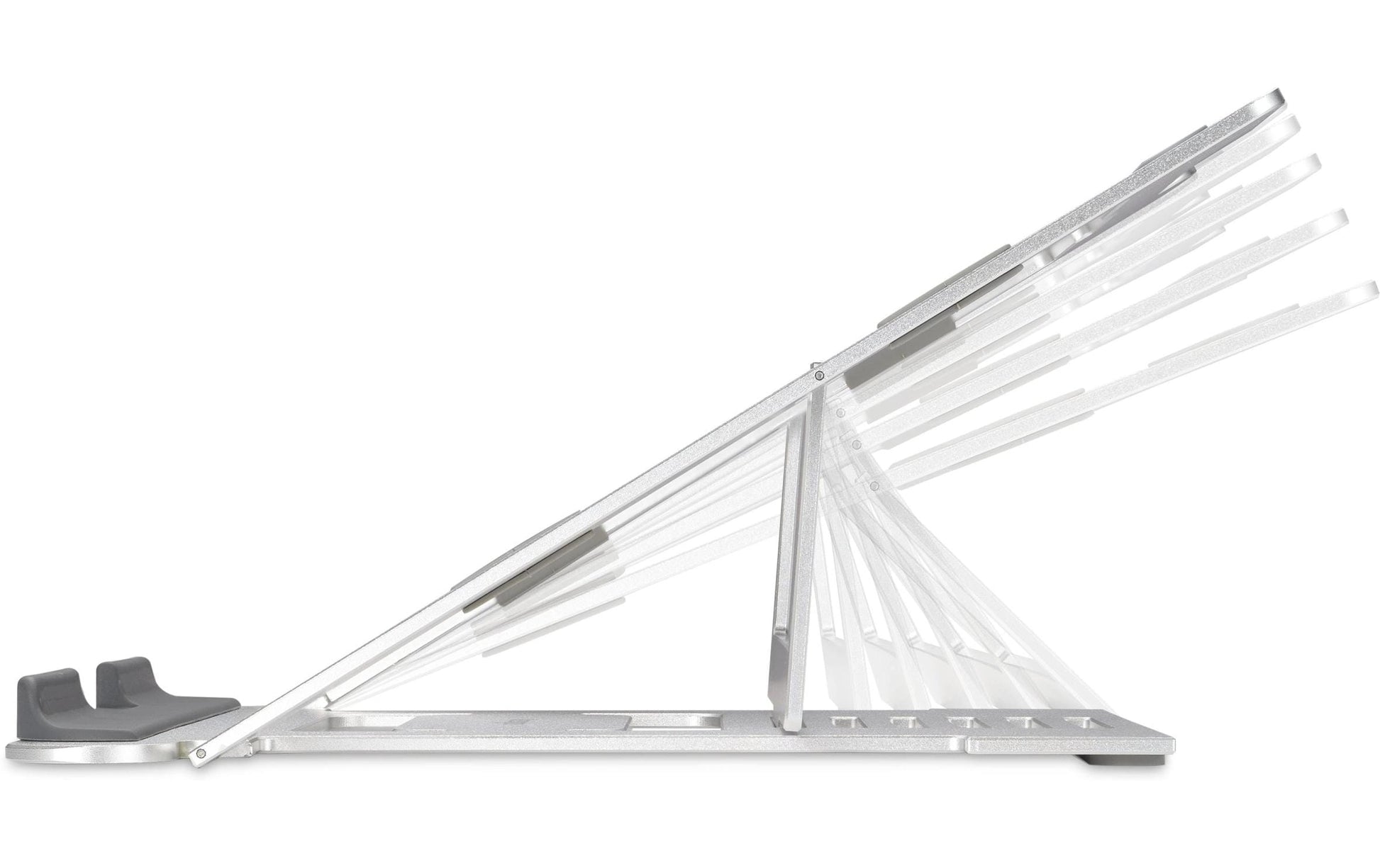Kensington Laptop-Ständer – bis 16", höhenverstellbar (86–118 mm), bis 5 kg Traglast – Silber