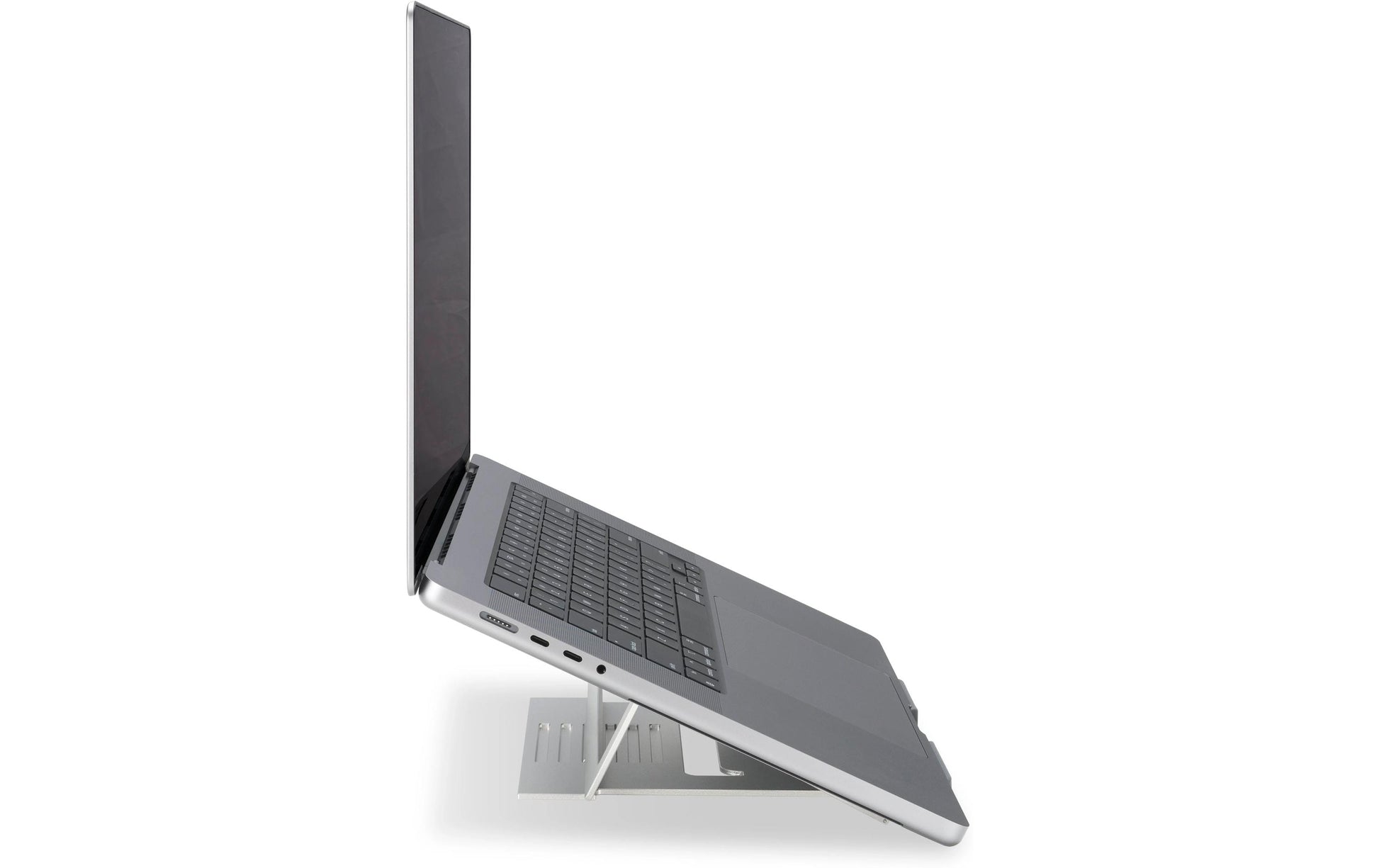 Kensington Laptop-Ständer – bis 16", höhenverstellbar (86–118 mm), bis 5 kg Traglast – Silber