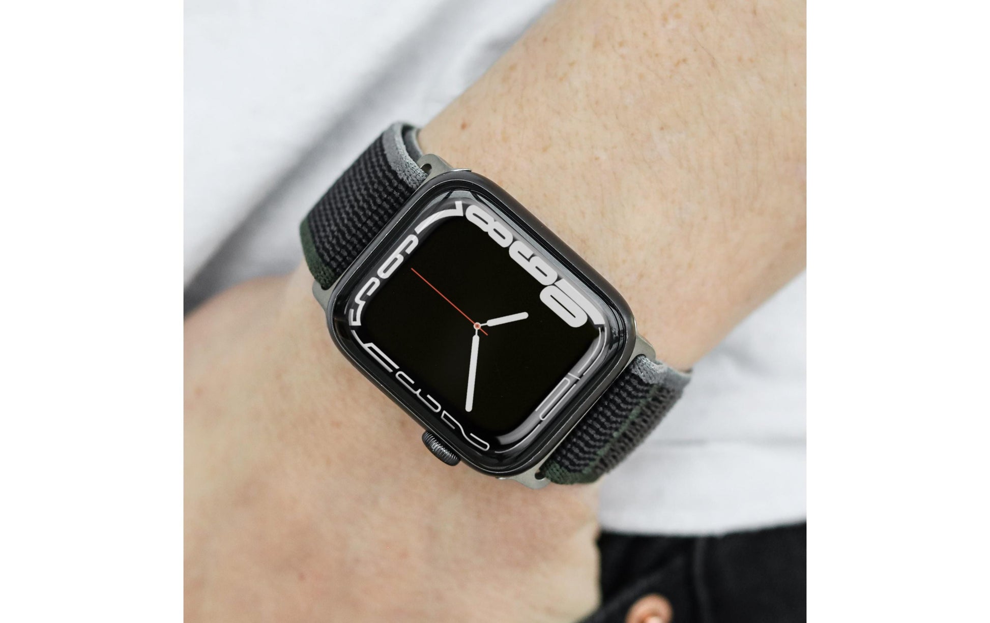 Vonmählen Trekking Case 2 – Armband – für Apple Watch (diverse Grössen) – Blau/Schwarz – Nylon