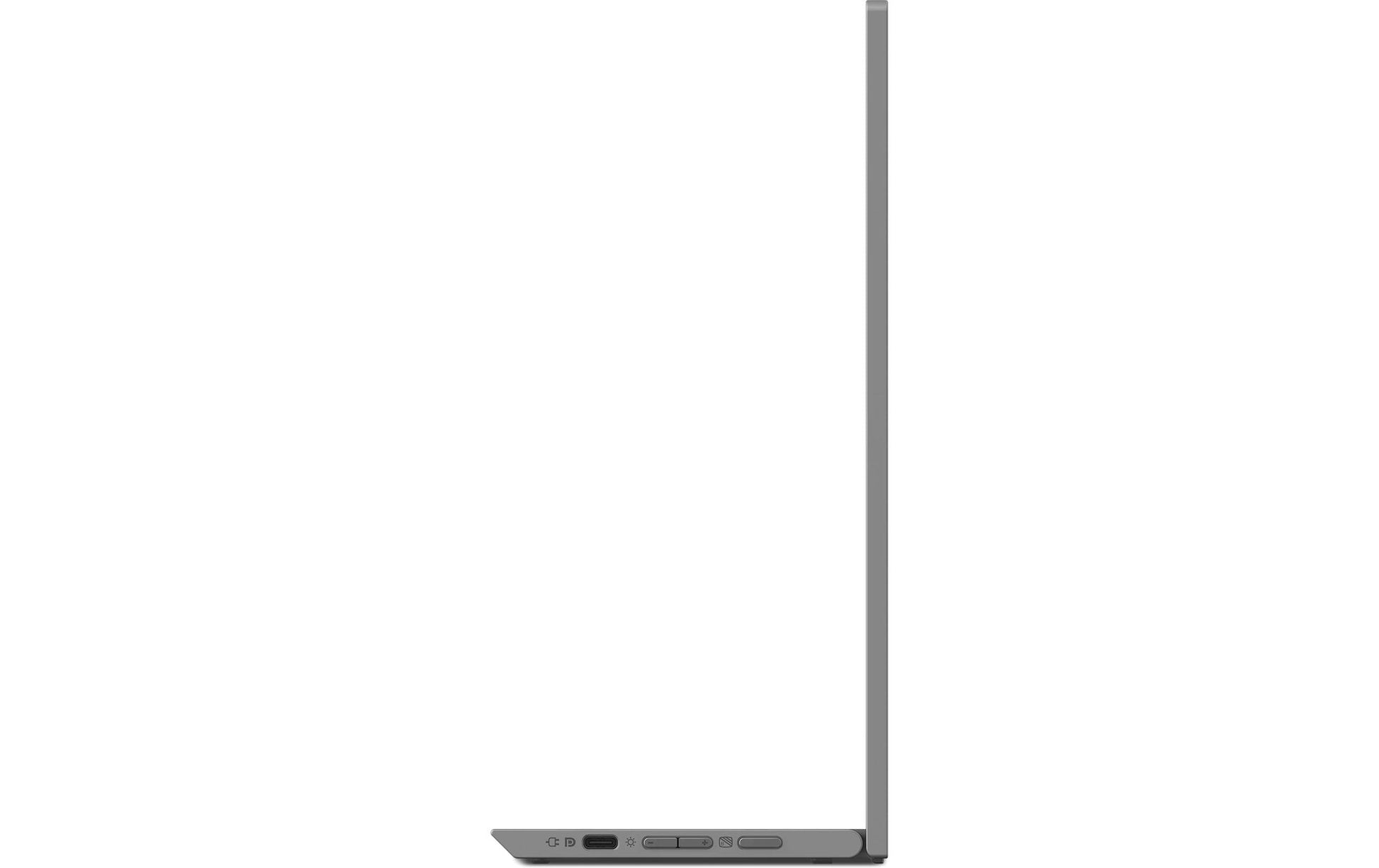 Lenovo L15 – Portabler Monitor, 15,6", IPS, 60 Hz, 250 cd/m², USB-C, VESA 100 × 100, Schwarz