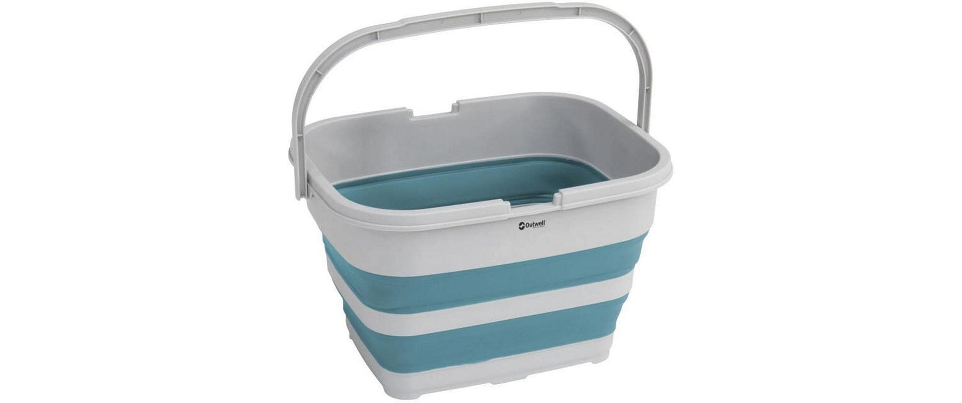 Outwell Recyclingbox Collaps RecycleIt Basket – 30 l – Kunststoff (TPE), rechteckig – blau – 2-fach