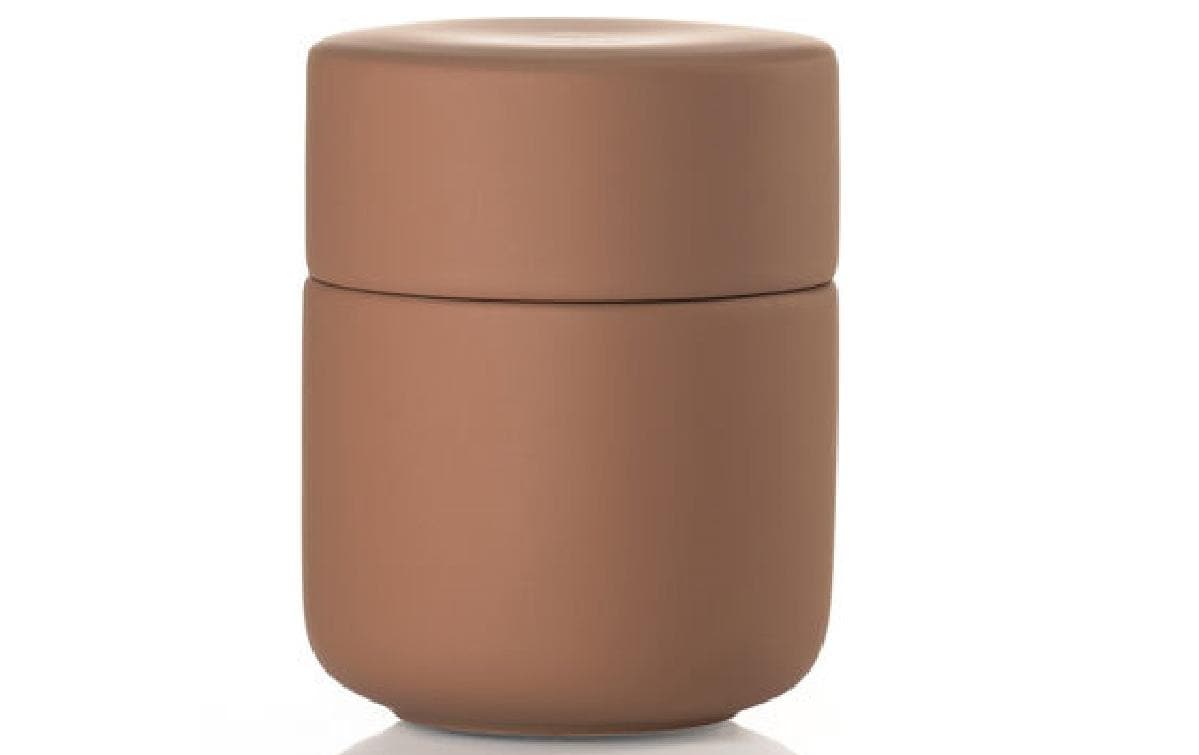 Zone Denmark Aufbewahrungsbox Ume – Ø8,3×10,3 cm, Steingut, Terrakotta